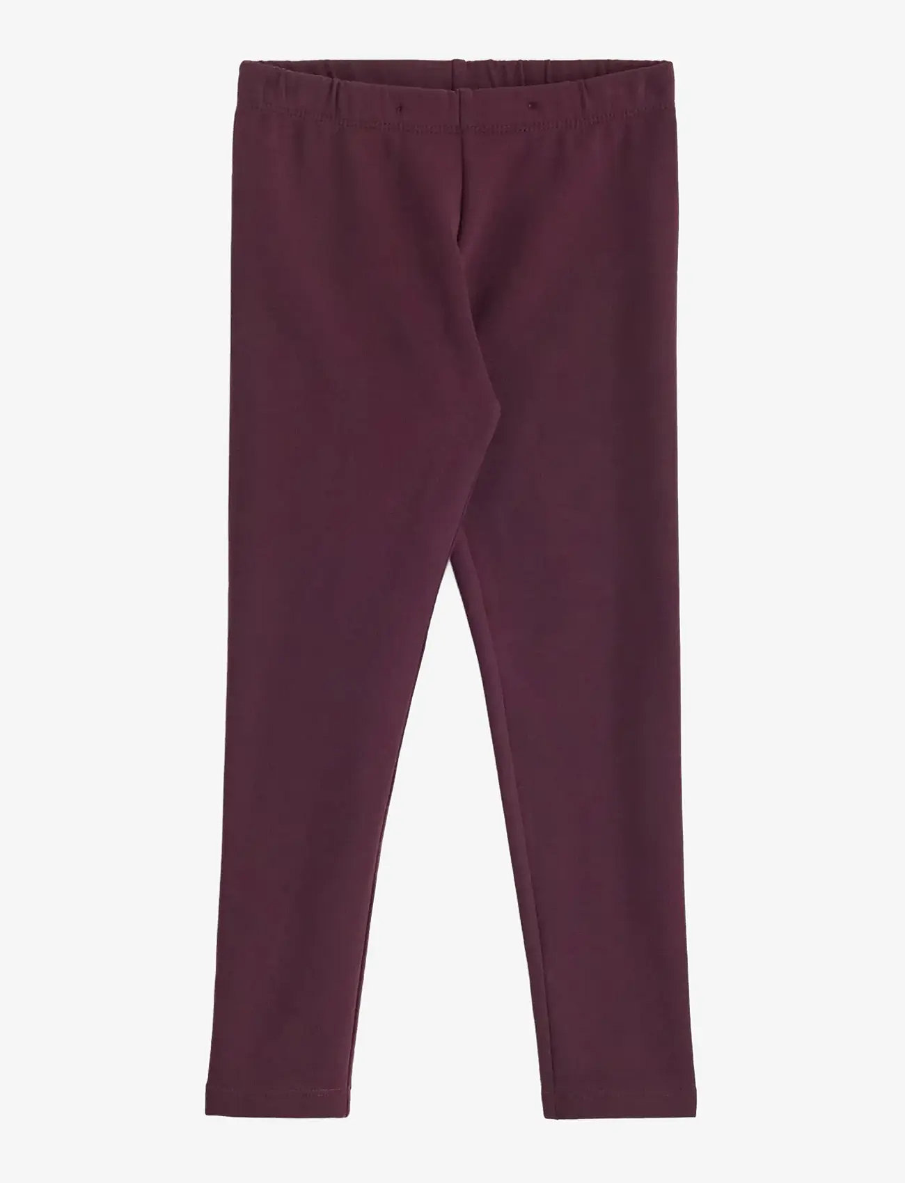 Lindex - Leggings basic brushed inside - efterårstøj - dark lilac - 0