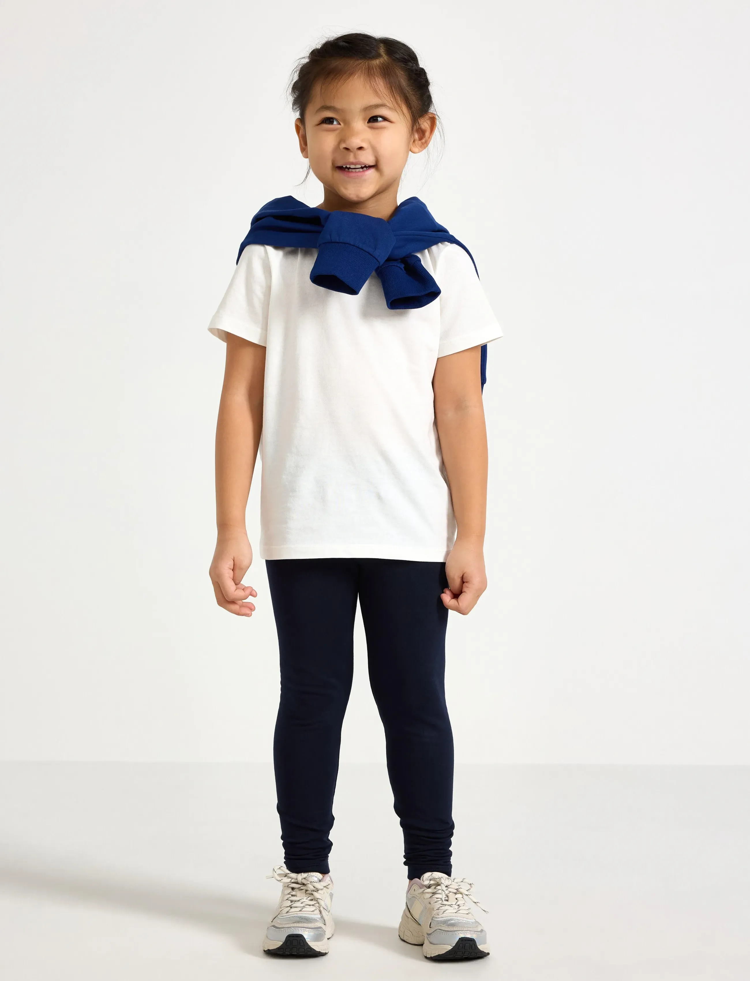 Lindex Leggings basic brushed inside - Leggings - DARK NAVY / navy