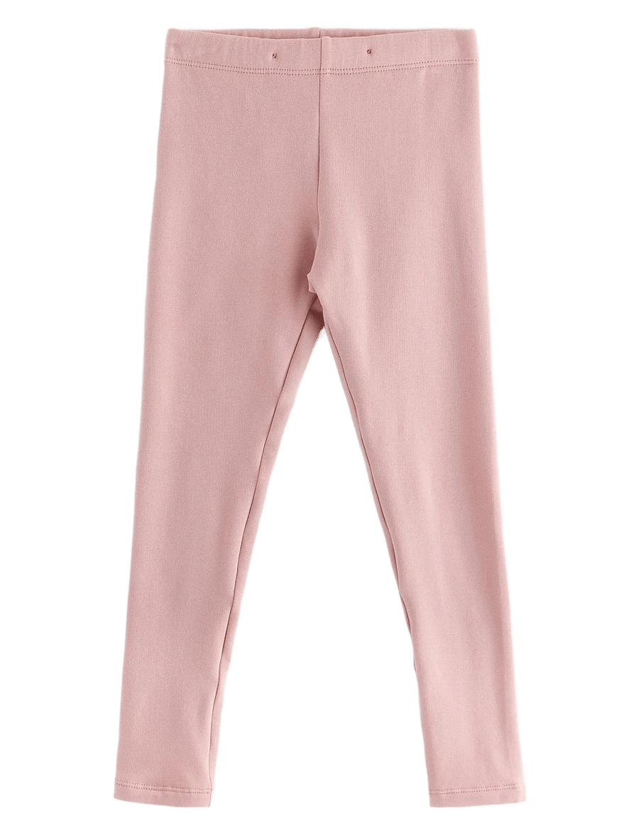 Lindex - Leggings basic brushed inside - leggings - dusty pink - 1