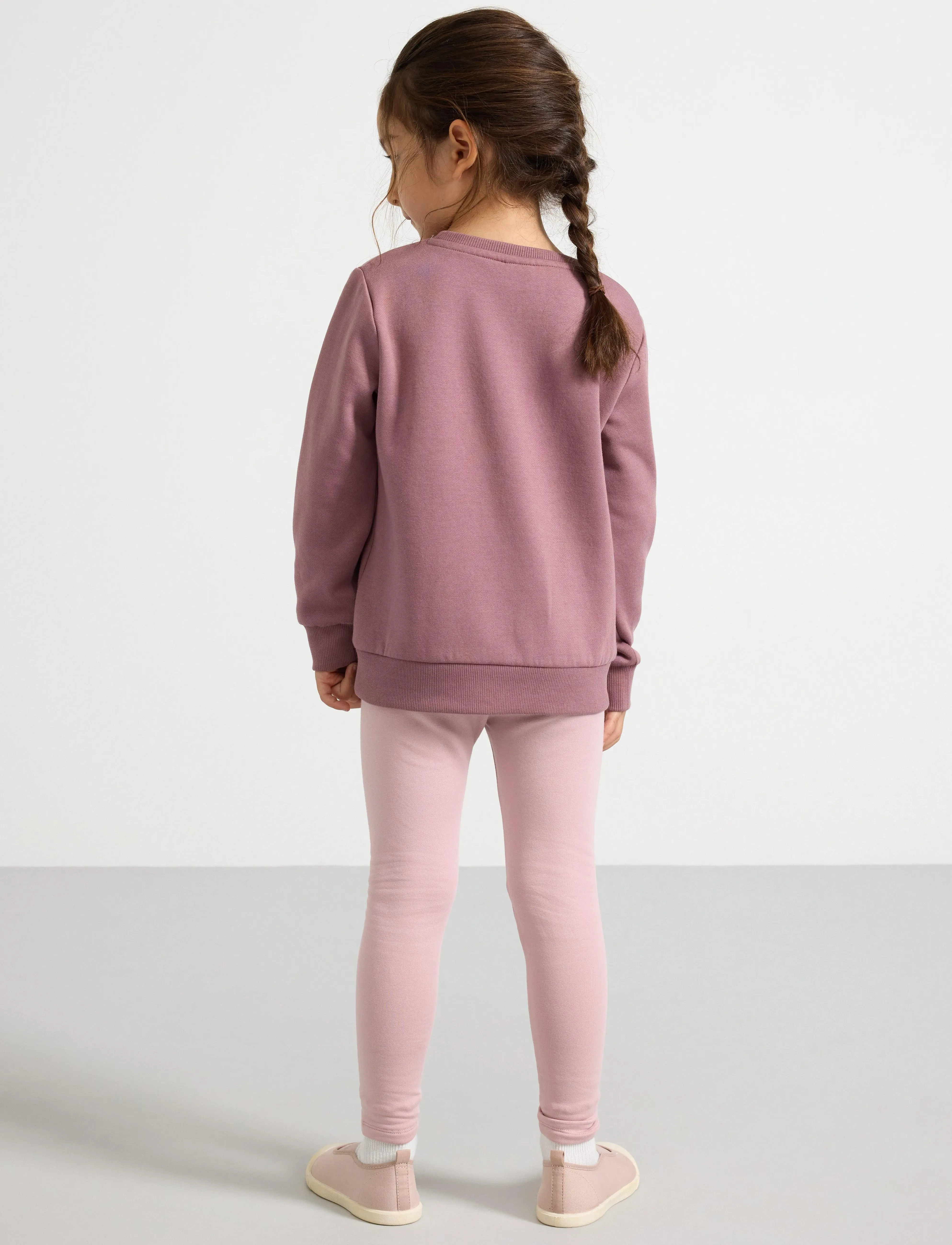 Lindex - Leggings basic brushed inside - sommerschnäppchen - dusty pink - 3