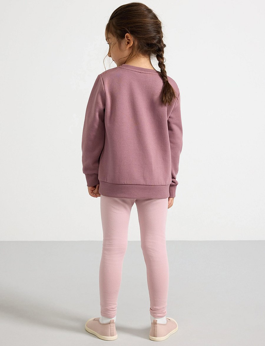 Lindex - Leggings basic brushed inside - leggings - dusty pink - 3