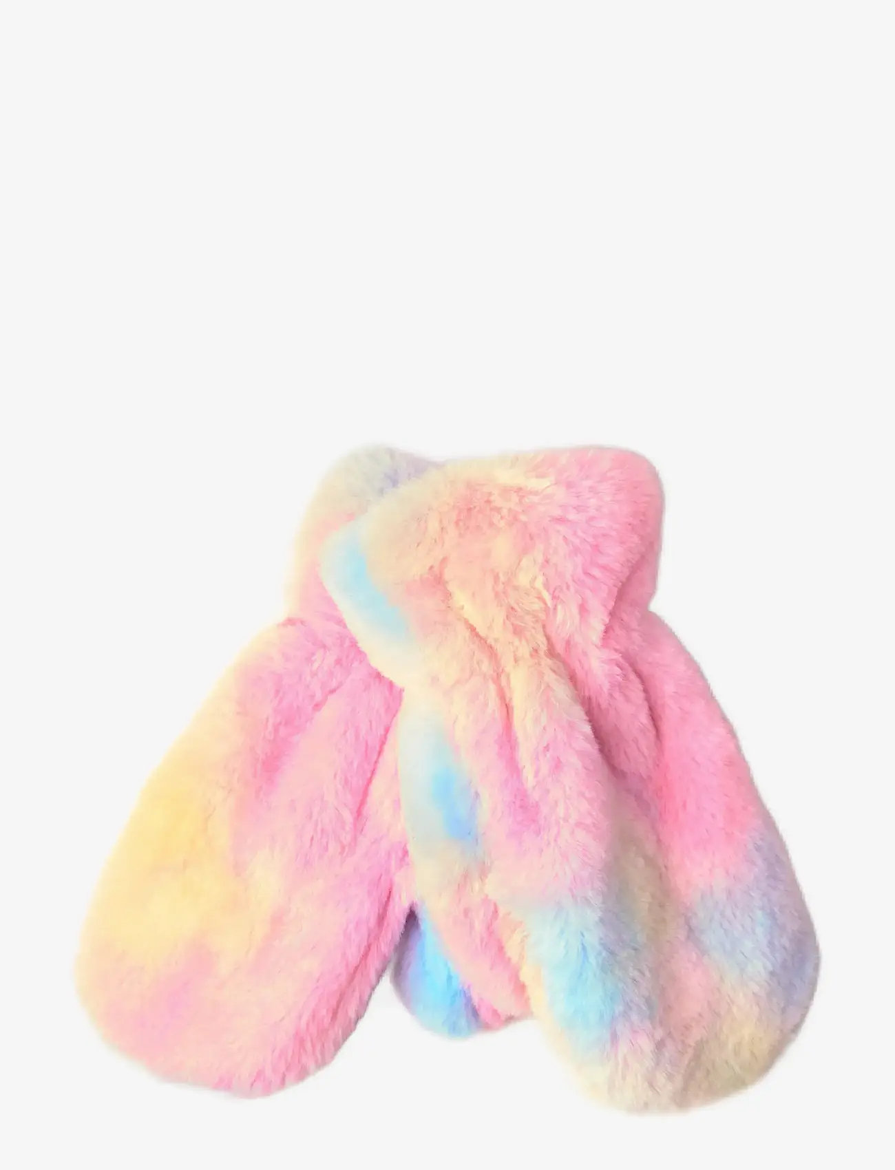 Lindex - Mittens fake fur - vantar - light pink - 1