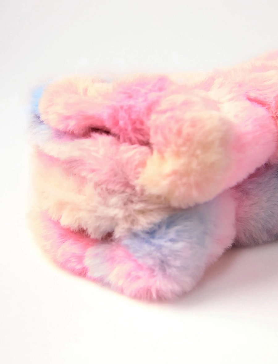 Lindex - Mittens in faux fur - handschuhe - light pink - 2