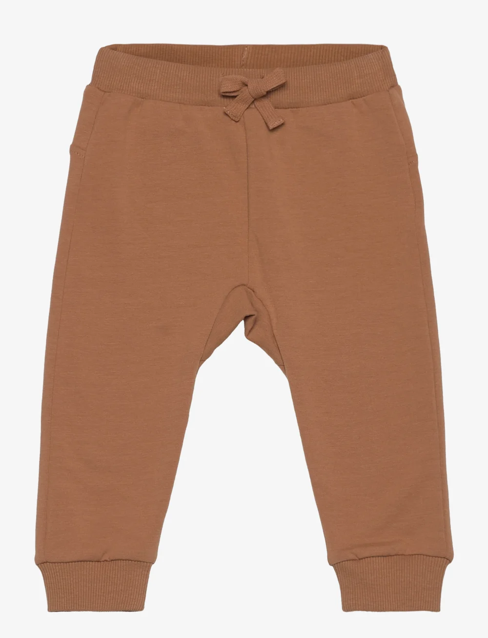 Lindex - Trousers face at back - sportinės kelnės - dark dusty beige - 0