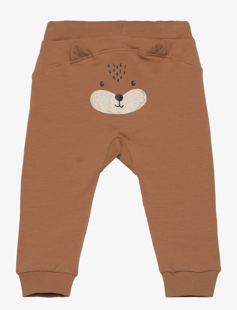 Lindex - Trousers face at back - sportinės kelnės - dark dusty beige - 1