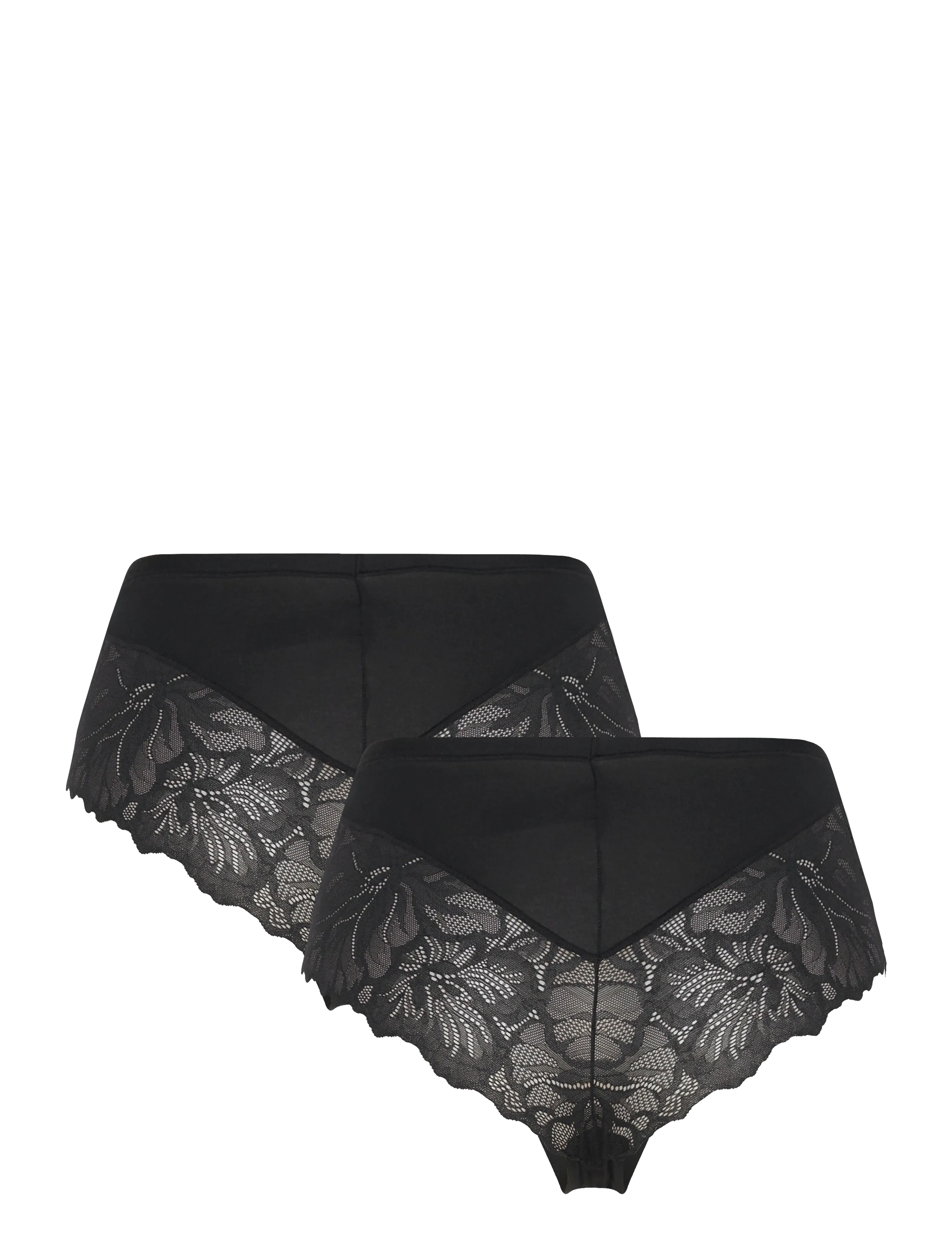 Lindex - Brief Brazilian high Blenda w - brazilian trusser - black - 2