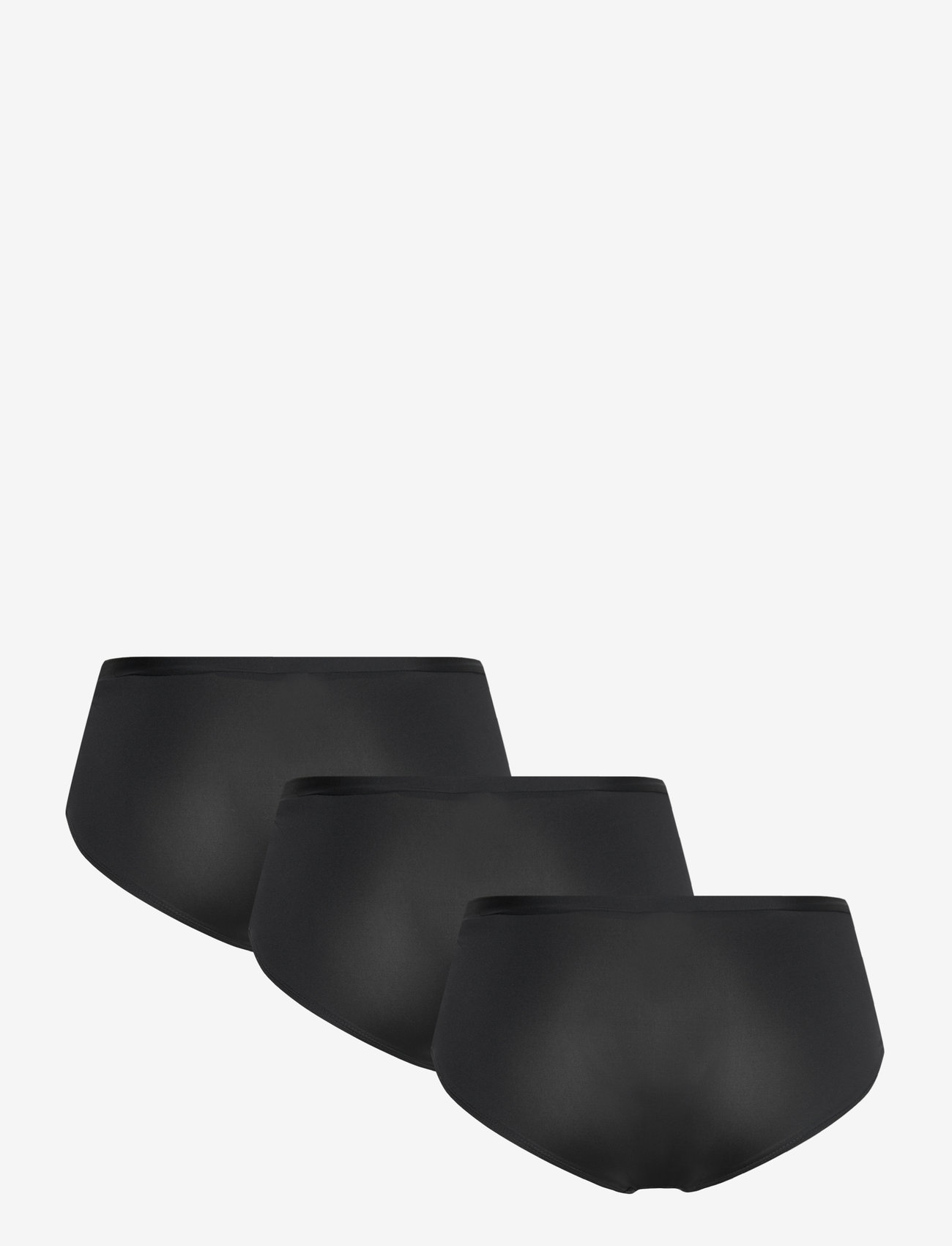 Lindex - Brief Iris Regular 3 pack - black - 2