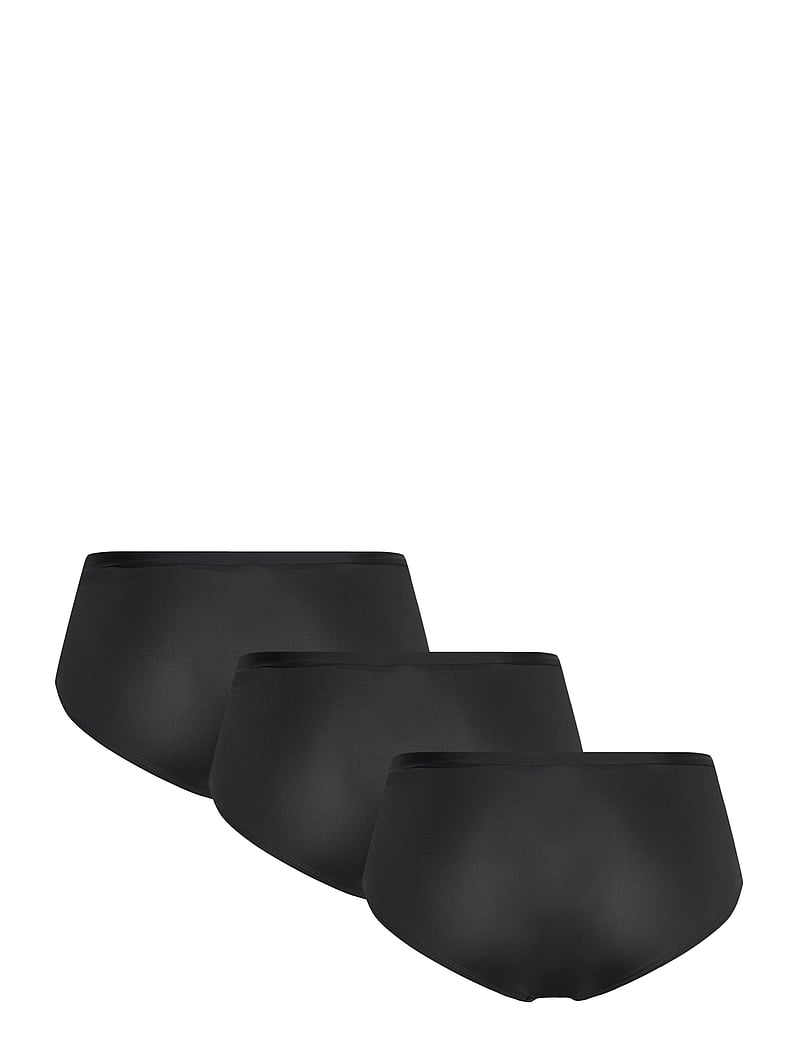 Lindex - Brief Iris Regular 3 pack - püksikud - black - 2