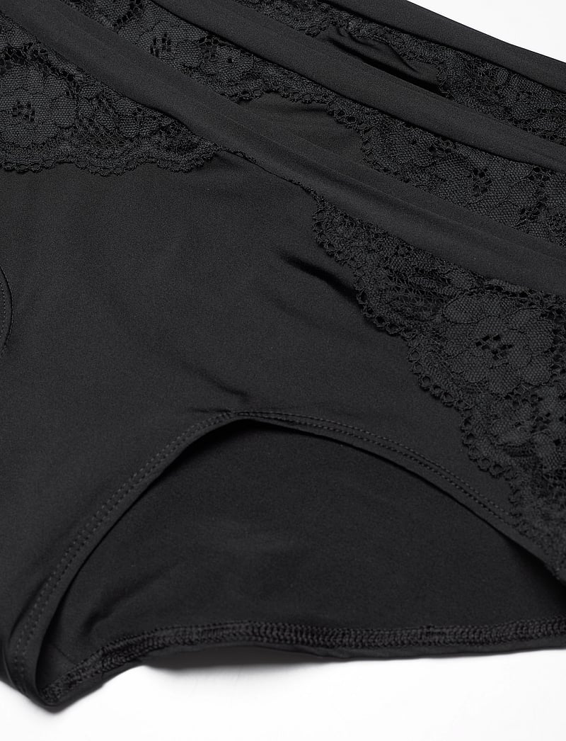 Lindex - Brief Iris Regular 3 pack - püksikud - black - 1