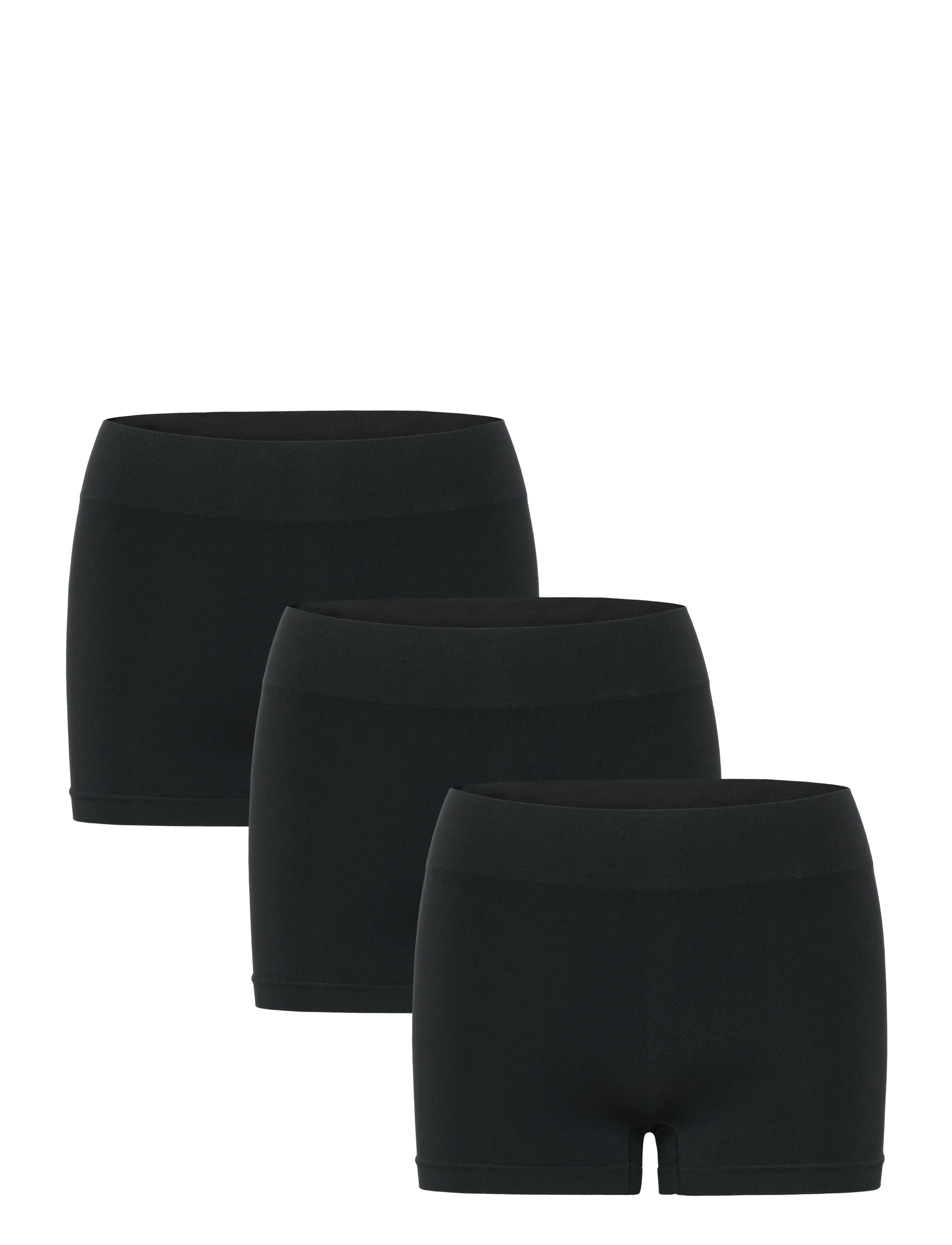 Lindex Brief Joy Boxer High Seamless, S, Black, Trusser > Hipster & Boyshorts, Dame