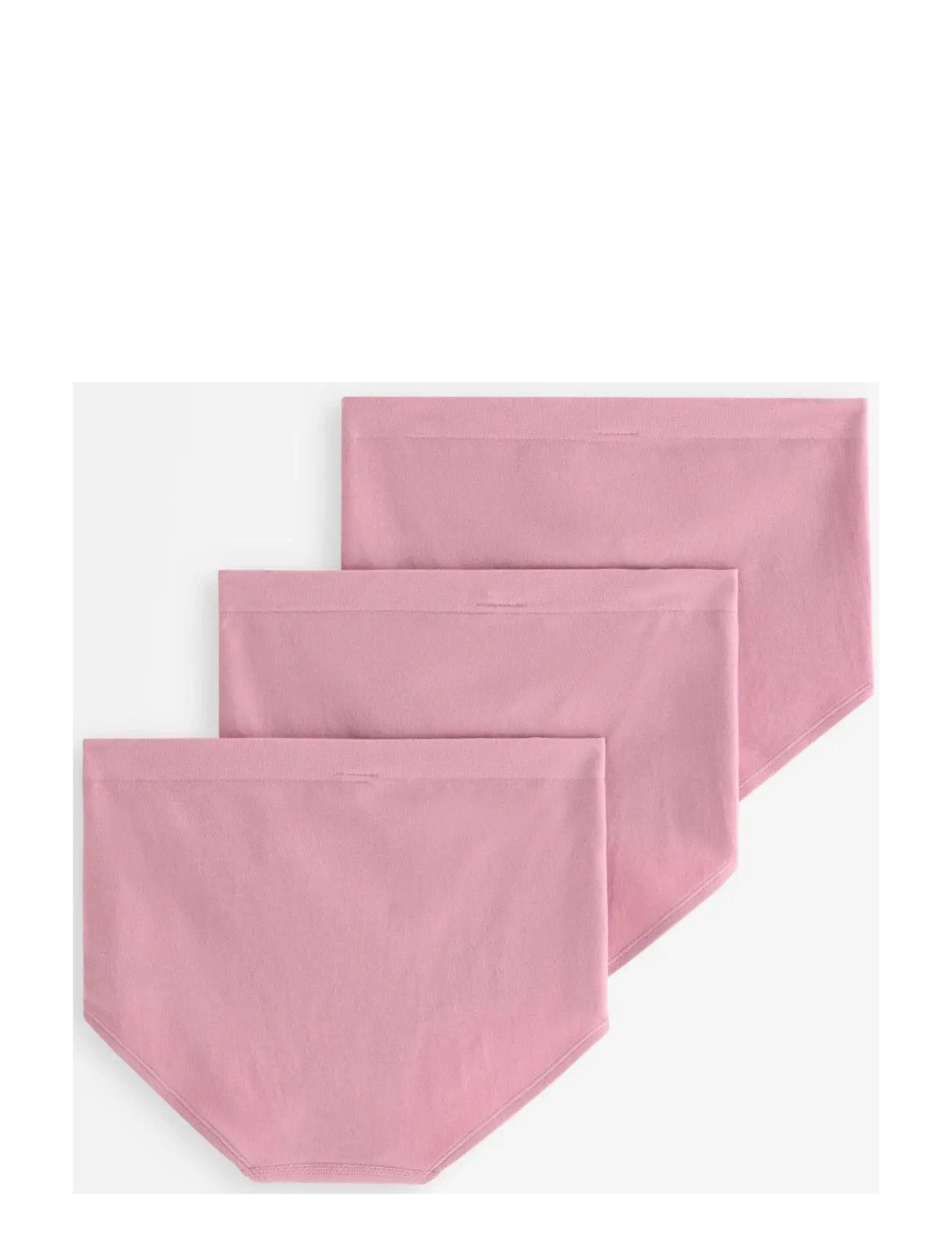 Lindex - Brief Sally high Seam 3 pack - midi & maxi slips - dark dusty pink - 1