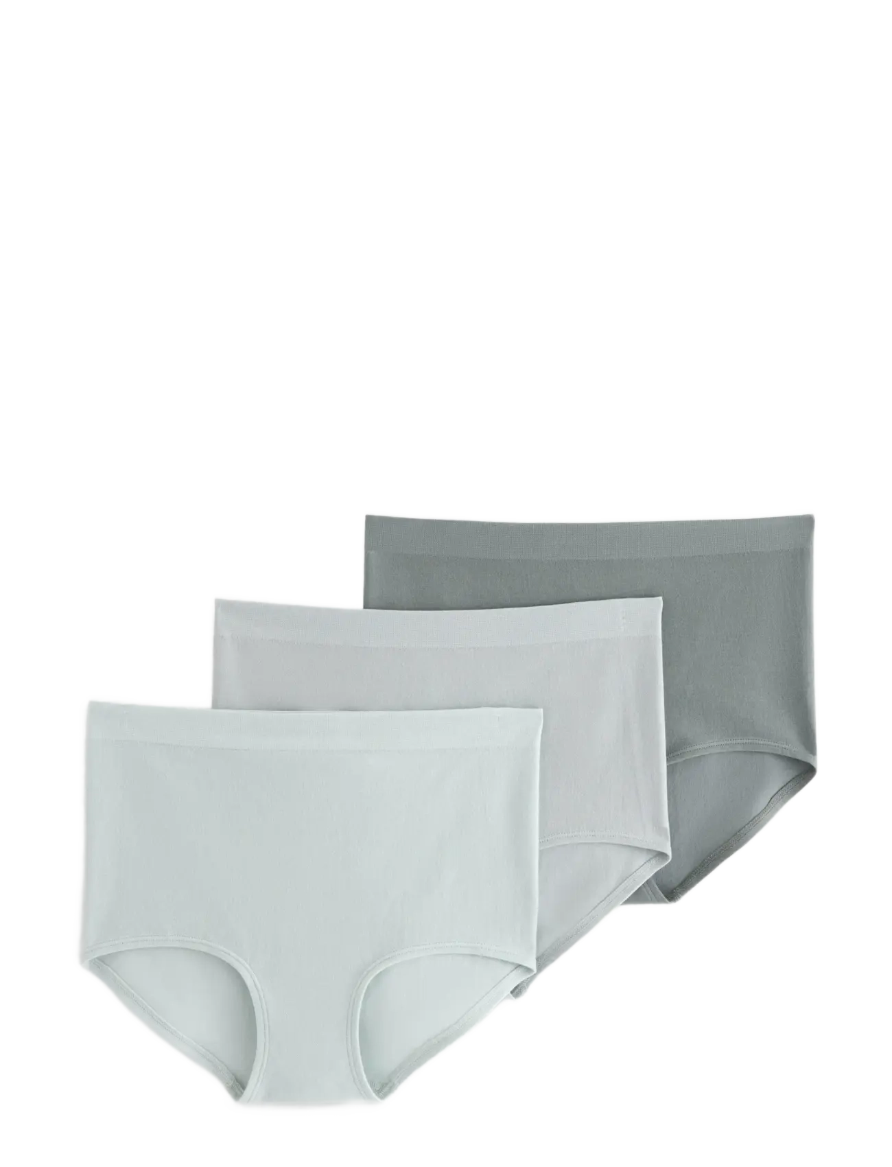 Lindex Brief Sally high Seam 3 pack - Trusser - LIGHT AQUA / blue
