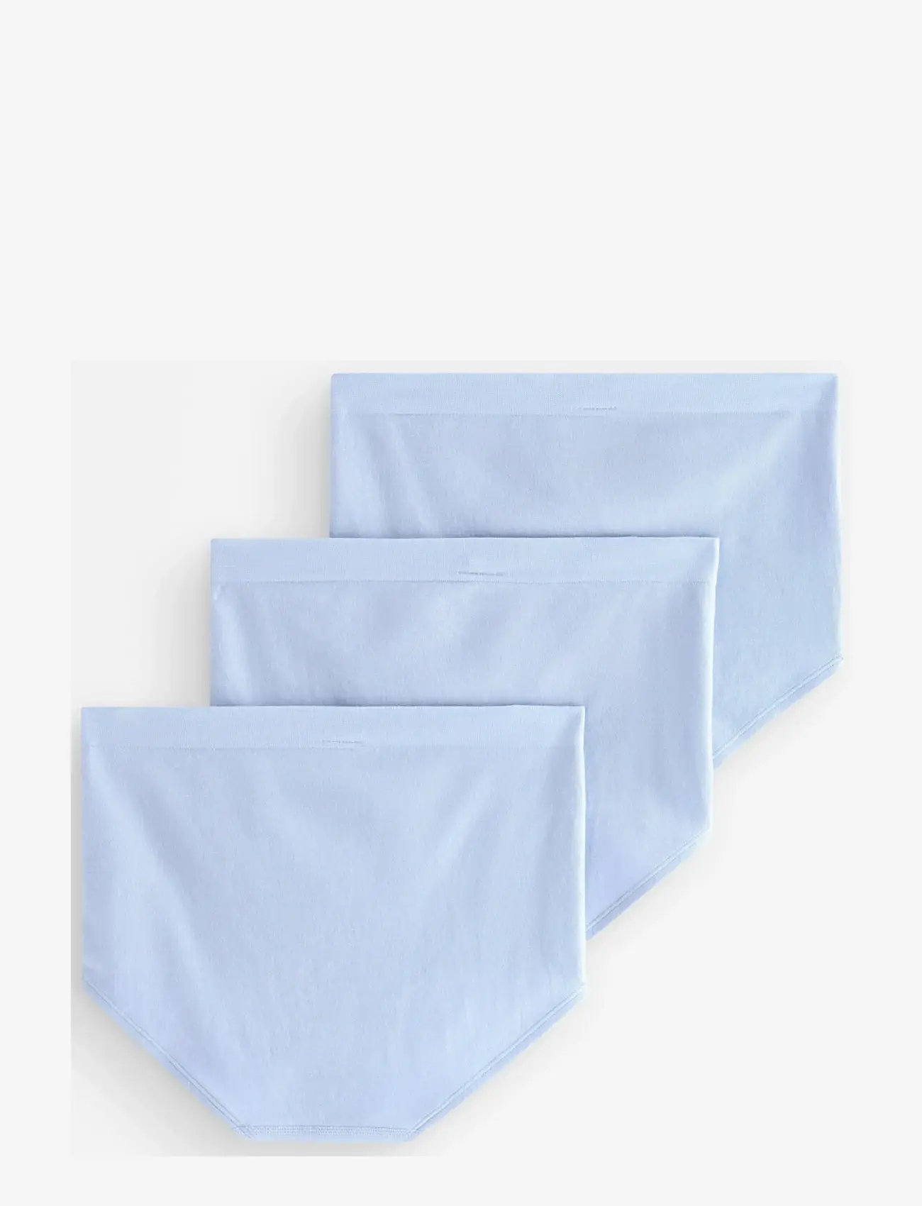 Lindex - Brief Sally high Seam 3 pack - midi & maxi slips - light blue - 1
