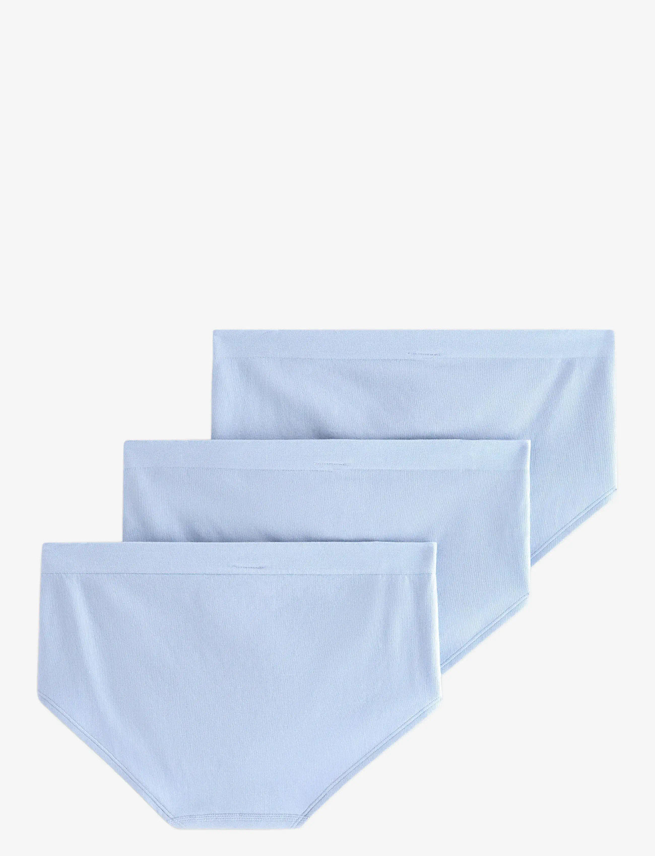 Lindex - 3-pack seamless briefs with regular waist - seamless trosor - light blue - 1