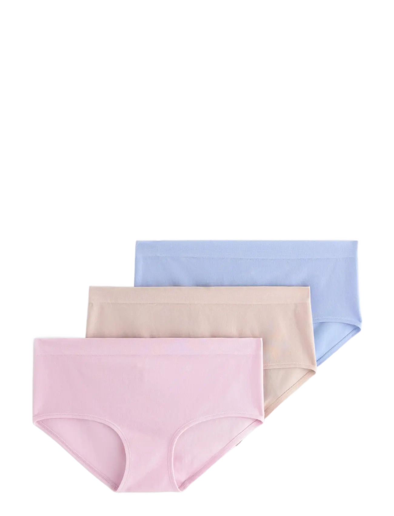 3-pack seamless trosor med normalhög midja - LIGHT DUSTY LILAC