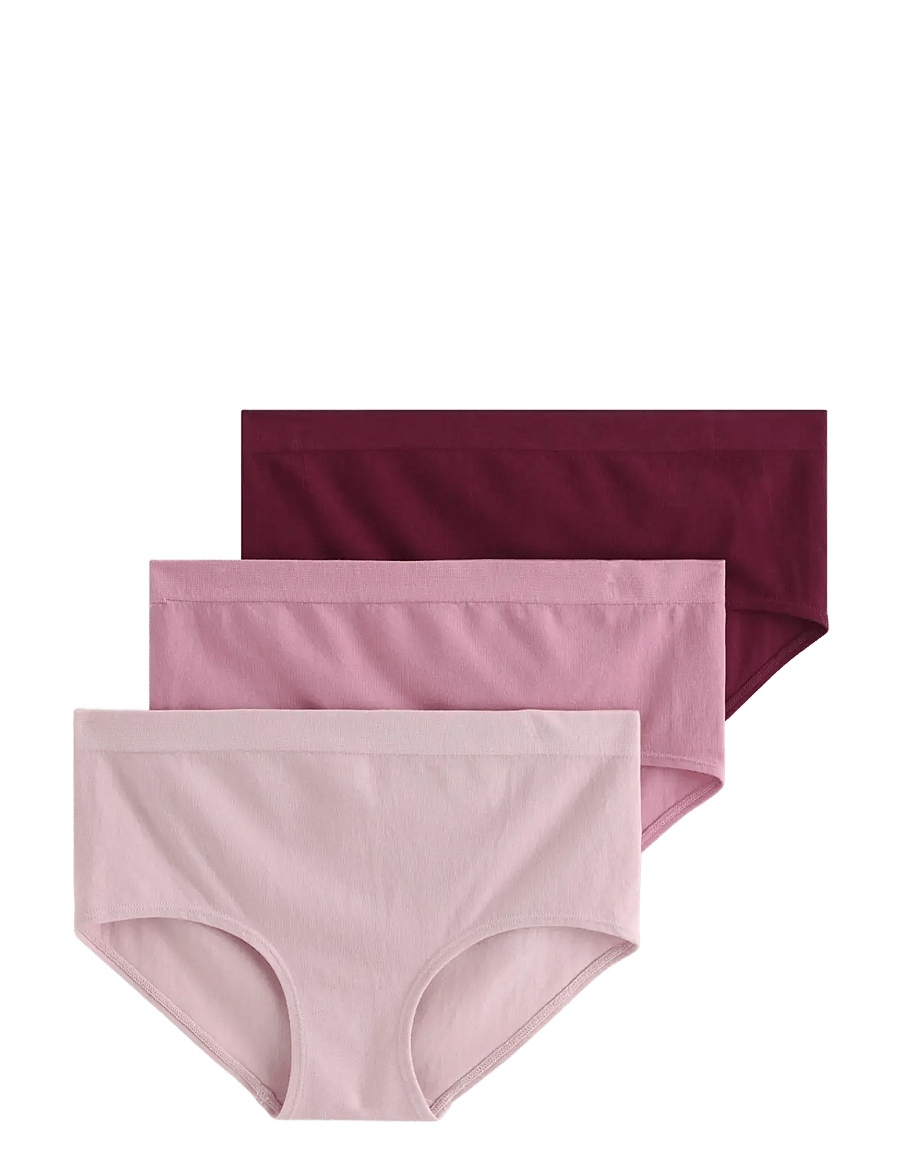 Lindex - 3-pack seamless briefs with regular waist - Õmblusteta aluspüksid - light lilac - 1