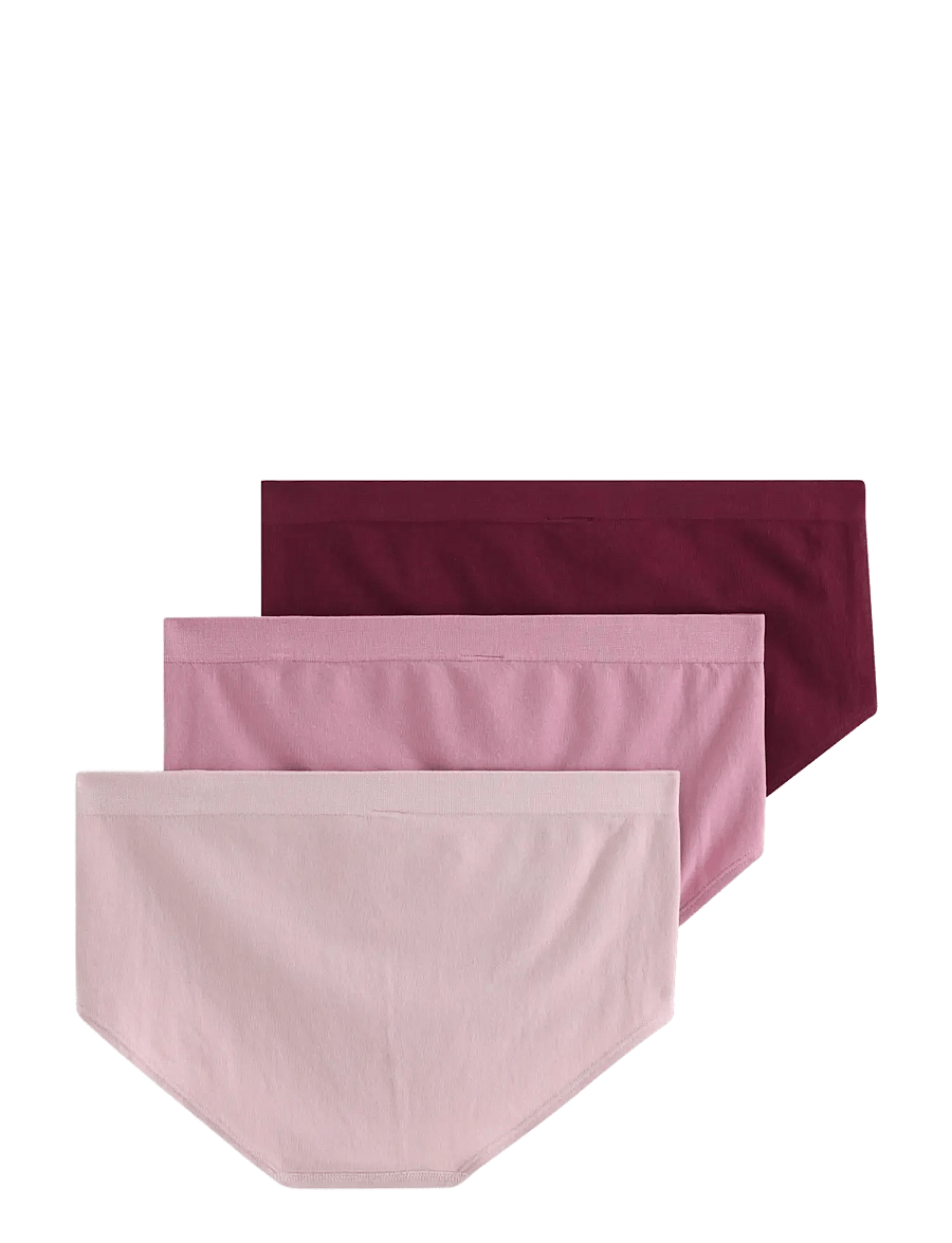 Lindex - 3-pack seamless briefs with regular waist - Õmblusteta aluspüksid - light lilac - 2