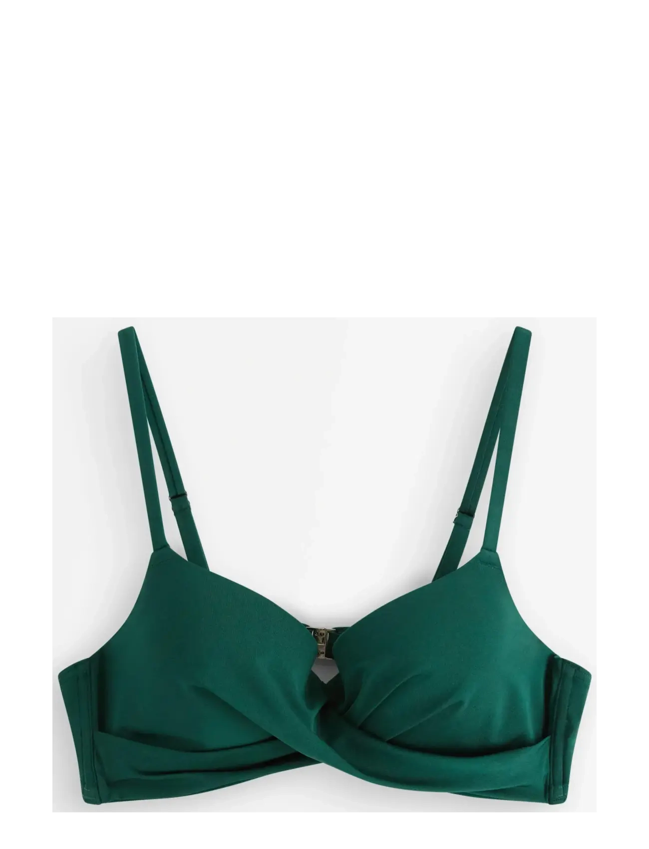 Lindex Lilja padded bikini bra with underwire - Riided - DARK GREEN / green