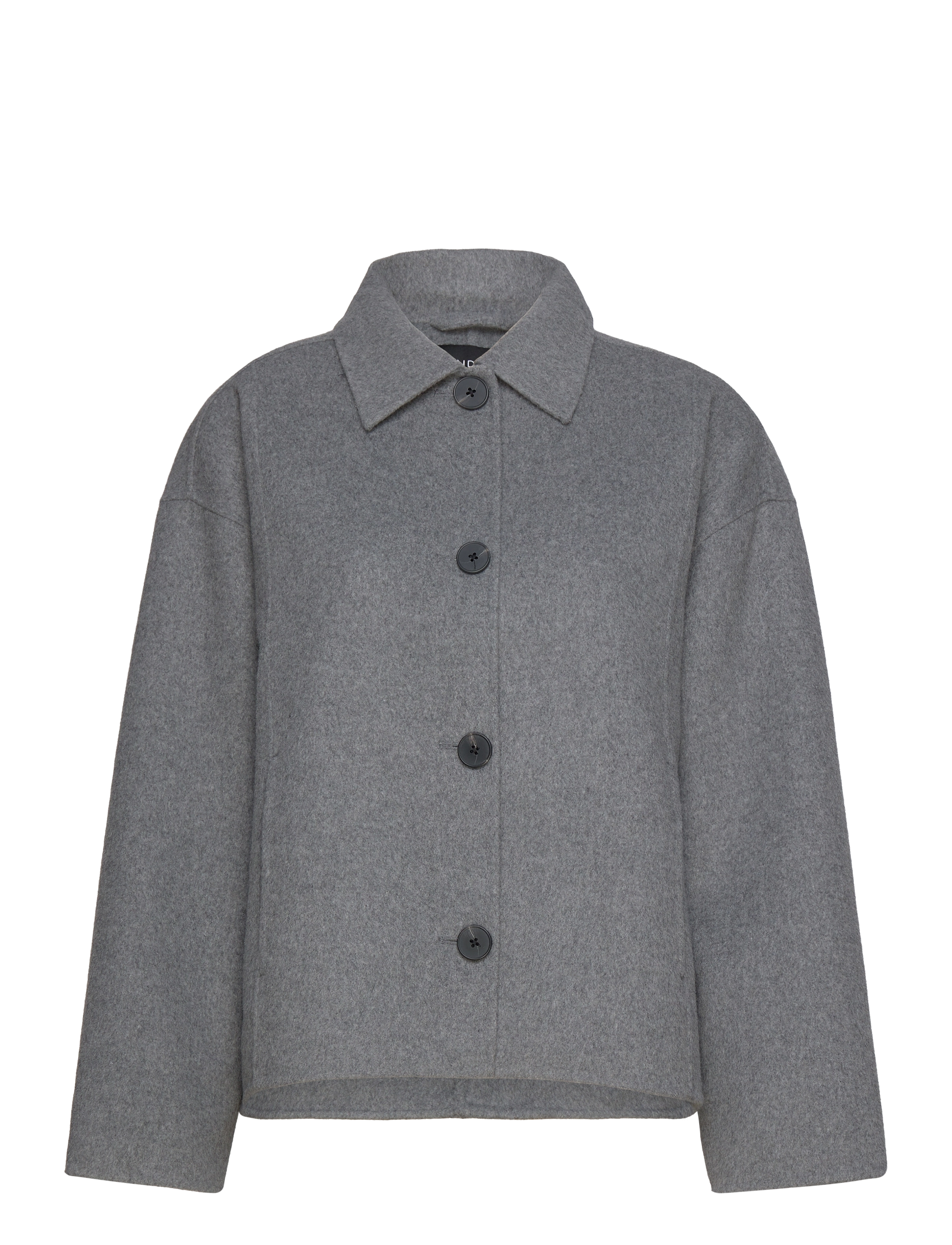 LINDEX Jacke Melissa Unlined Melange Grau - XXL - Damen
