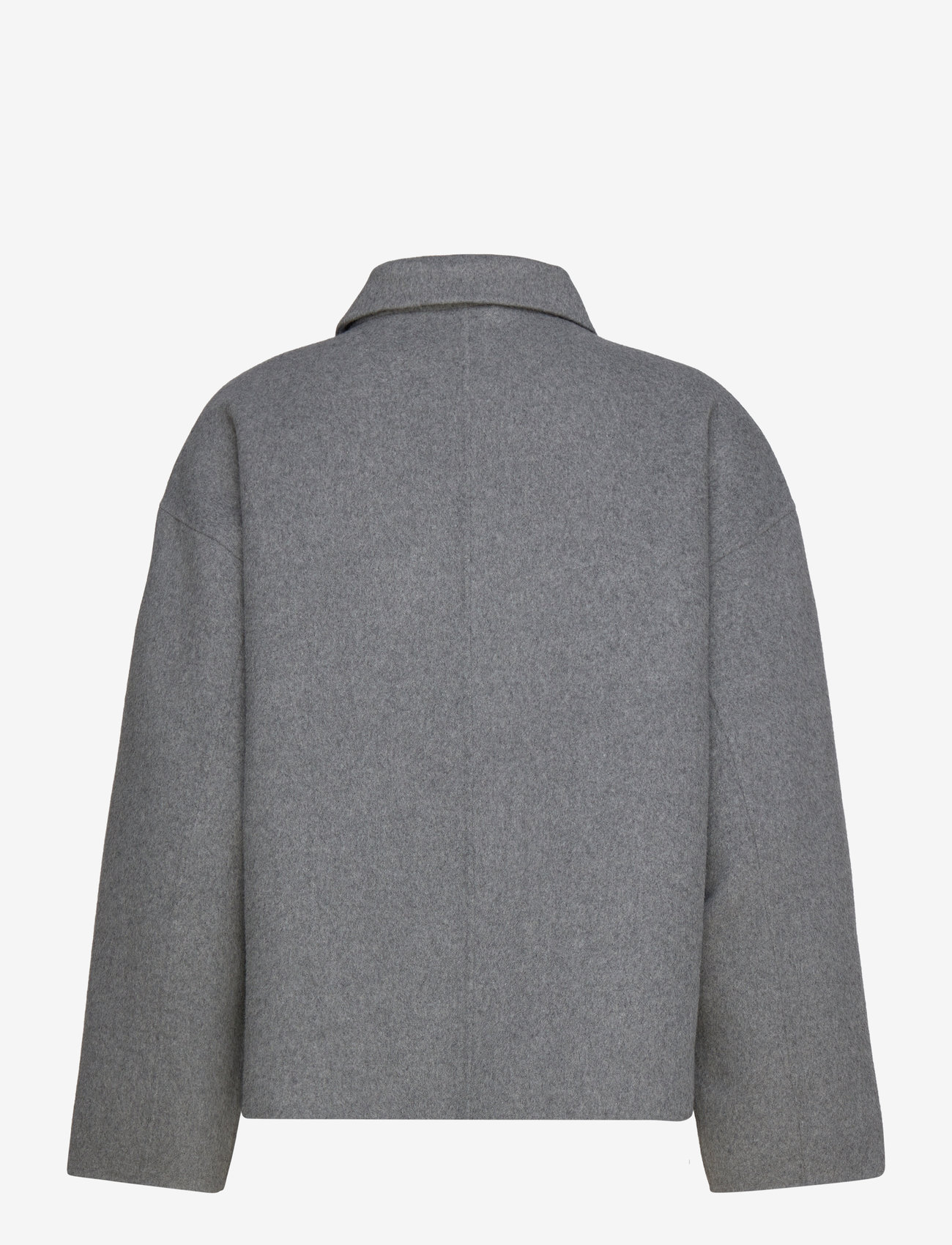 Lindex - Jacket Melissa Unlined Melange - wolljacken - grey melange - 2