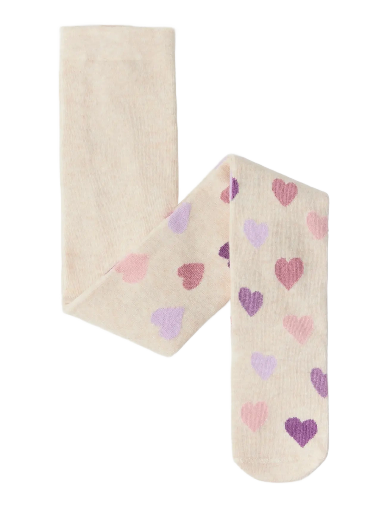 LINDEX Fintstrikkede Strømpebukser Beige - 92 - Kinder