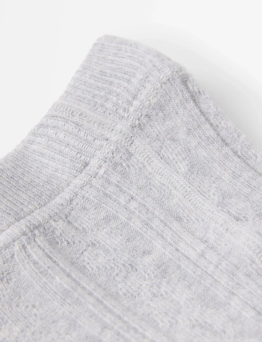 Lindex - Tights SG H Cables - strumpbyxor - l.grey melange - 1