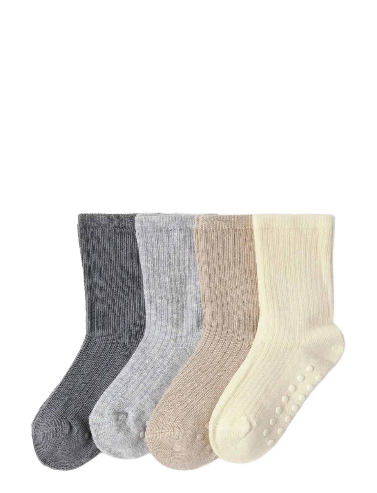 Lindex - Sock 4P Rib Solid
