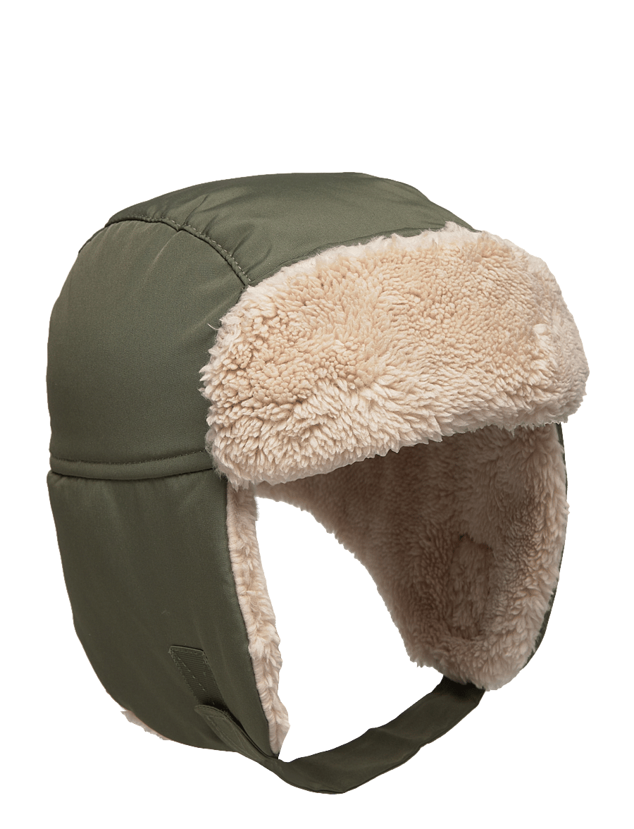 Lindex - Functional hat - dark dusty khaki - 0