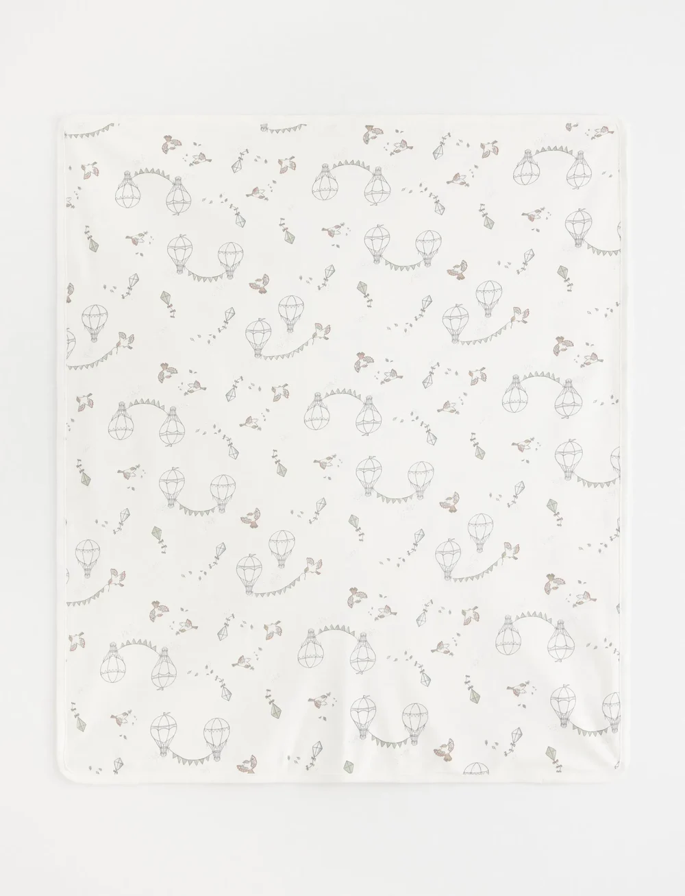 Lindex - Shawl baby blanket newborn - babyfiltar - light dusty white - 2