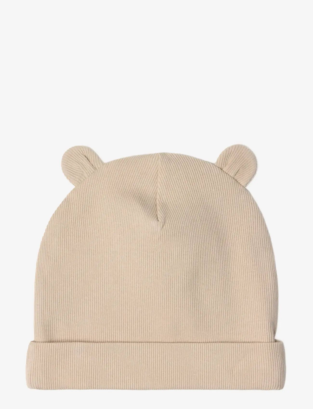 Lindex - Cap w ears rib newborn - beebimütsid - beige - 0