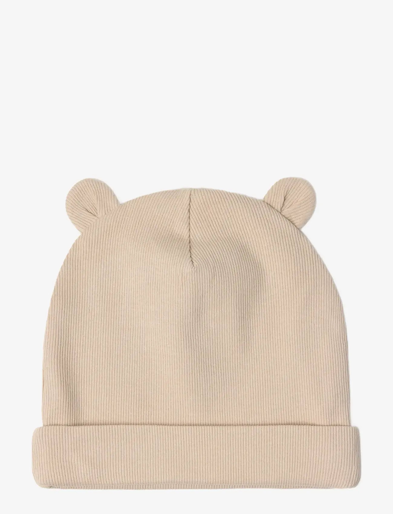 Lindex - Cap w ears rib newborn - beebimütsid - beige - 1