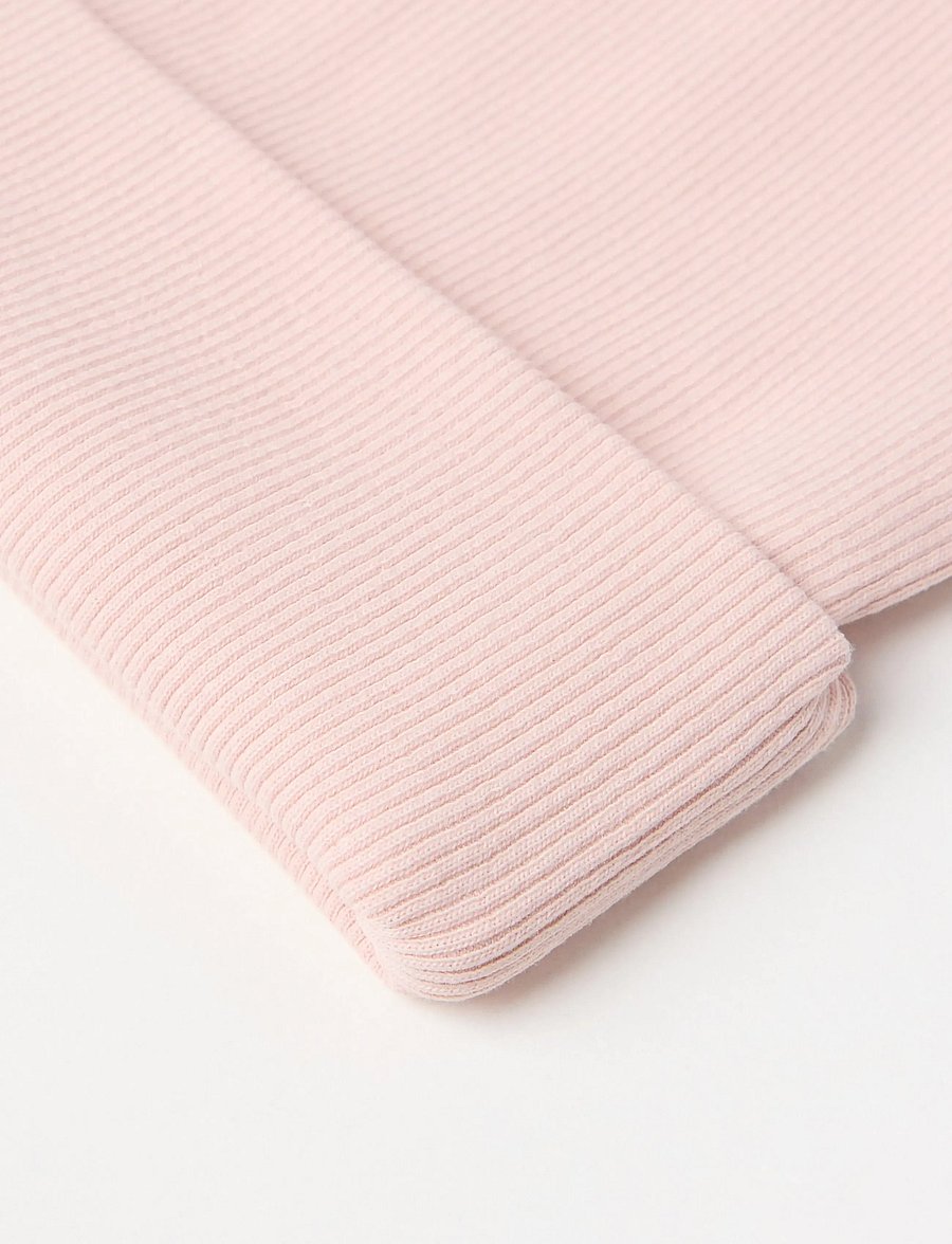 Lindex - Cap w ears rib newborn - babymössor - light dusty pink - 2