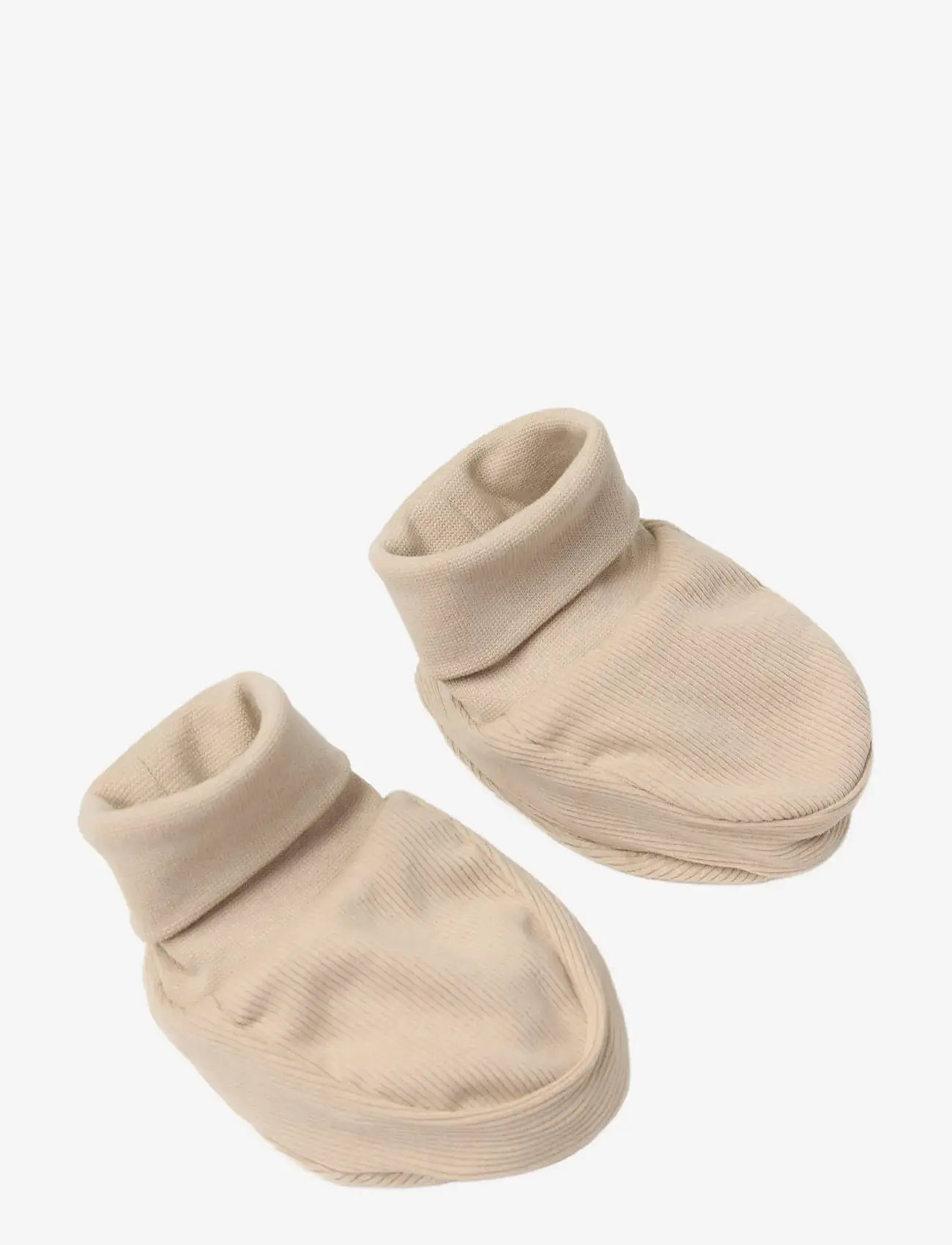 Lindex - Footies rib newborn - beige - 0