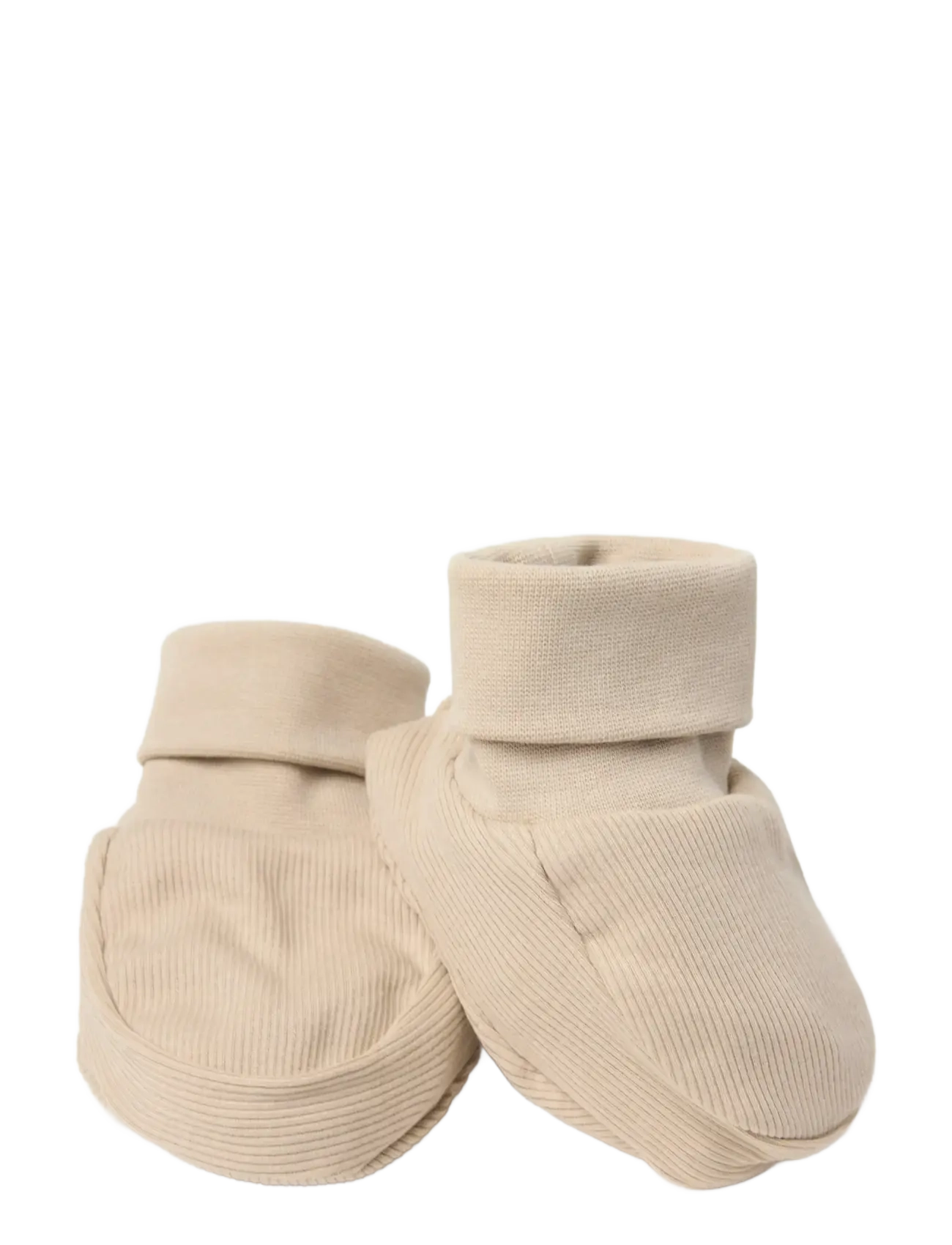 Lindex - Footies rib newborn - vauvan sukat - beige - 1