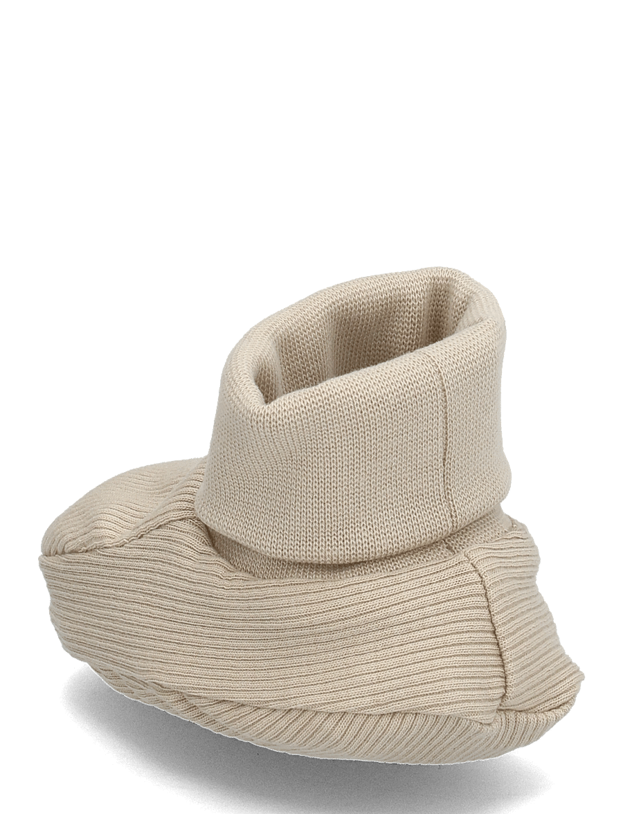 Lindex - Footies rib newborn - baby-socken - beige - 2