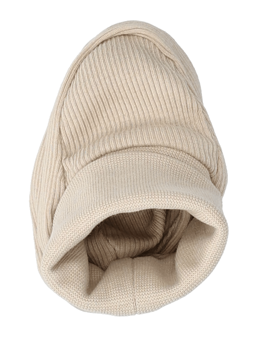 Lindex - Footies rib newborn - baby-socken - beige - 3