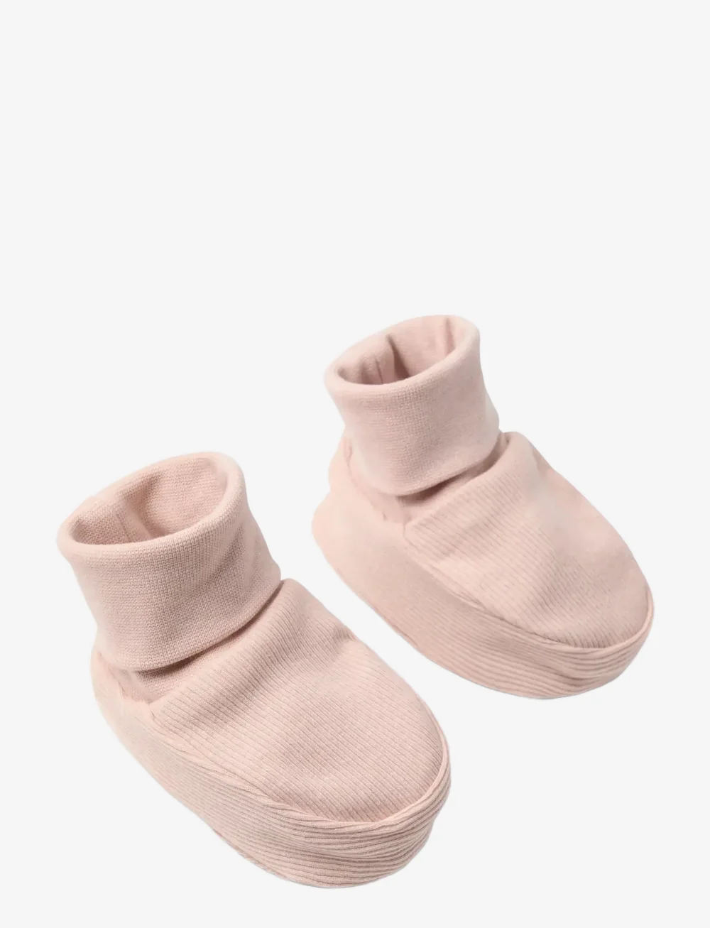 Lindex - Footies rib newborn - beebisokid - light dusty pink - 0