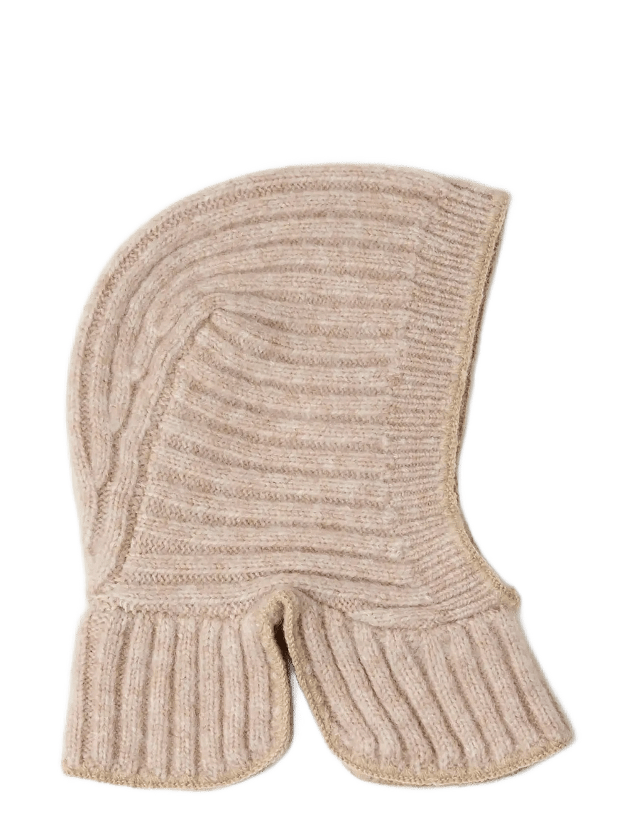 Lindex - Balaklava i ullblanding - vinteraccessoarer - beige melange - 0