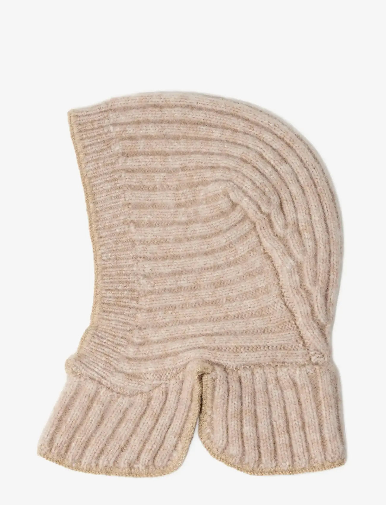 Lindex - Balaclava knitted - talveaksessuaarid - beige melange - 1