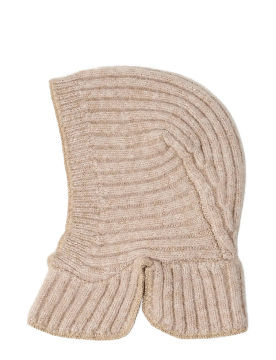 Lindex - Balaklava i ullblanding - vinteraccessoarer - beige melange - 1