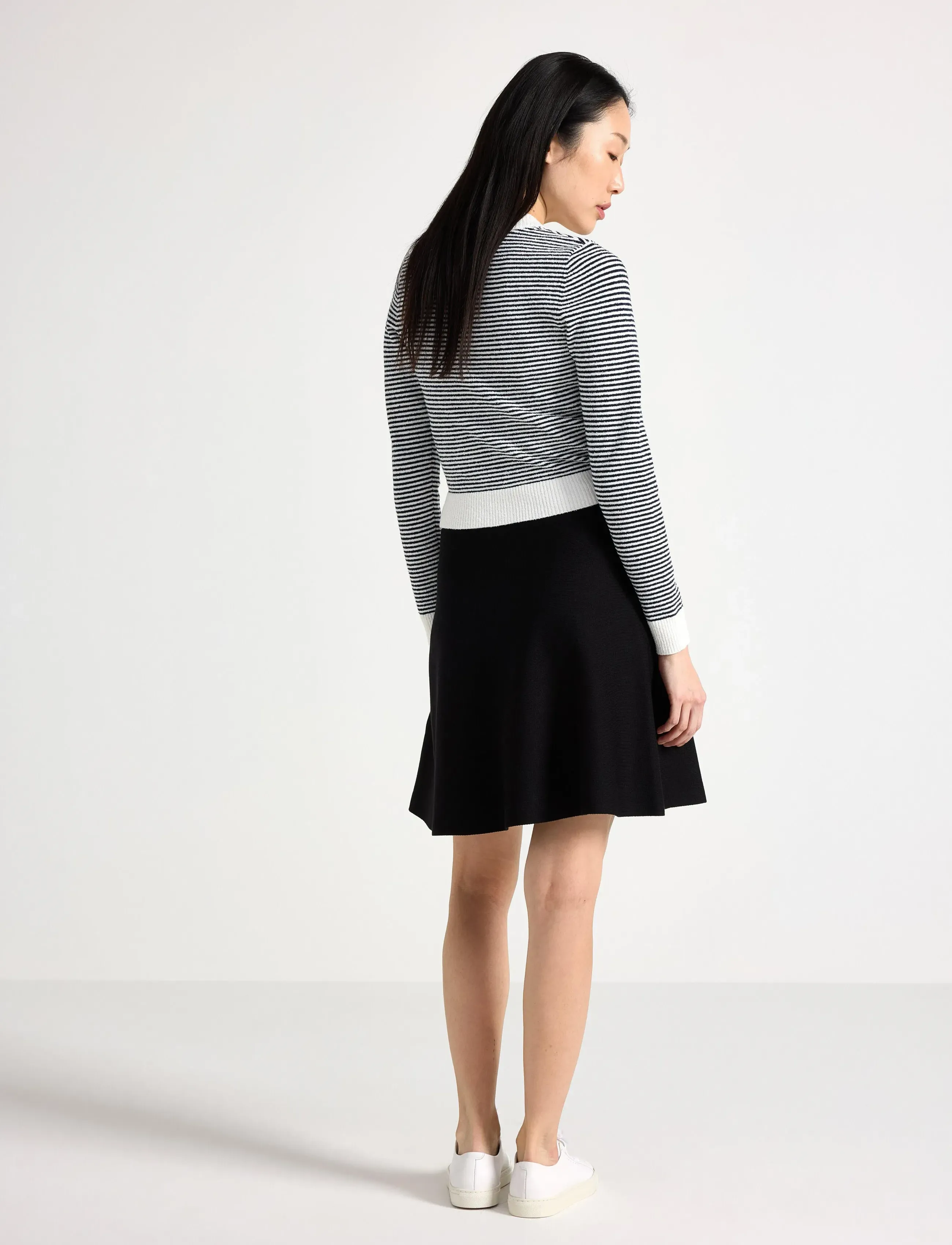 Lindex - Skirt Dagmar - midi röcke - black - 3