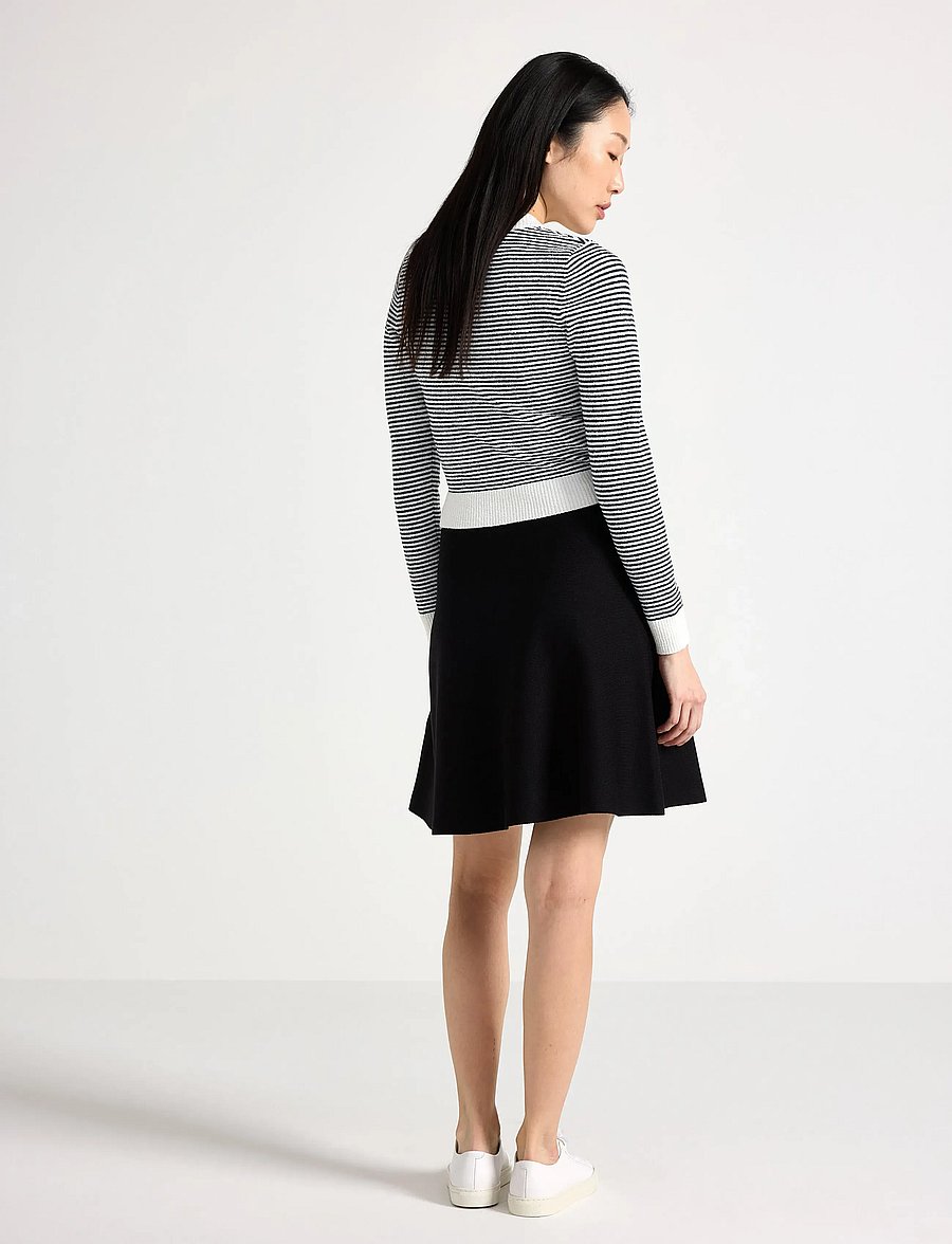 Lindex - Skirt Dagmar - midi-röcke - black - 3