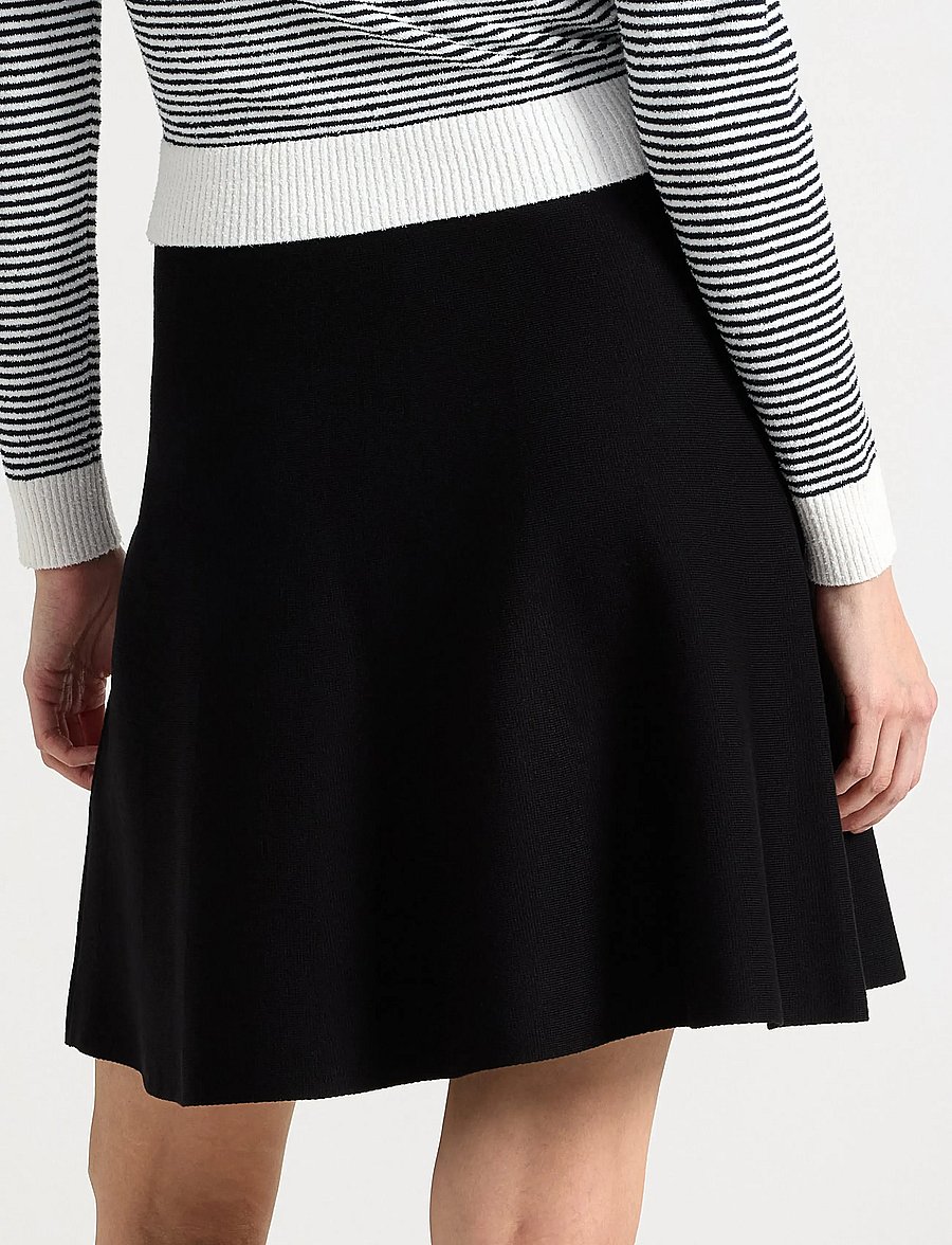 Lindex - Skirt Dagmar - midi-röcke - black - 4