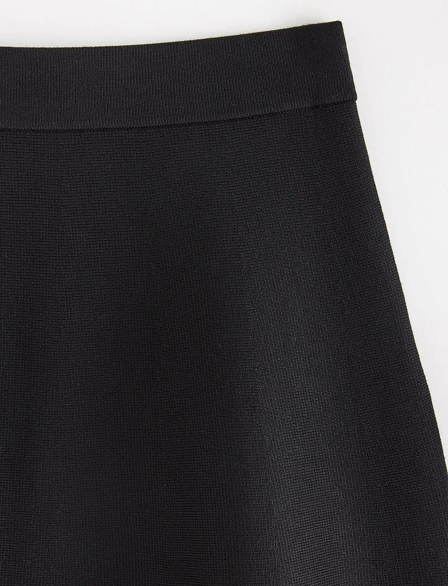 Lindex - Skirt Dagmar - midi-röcke - black - 5