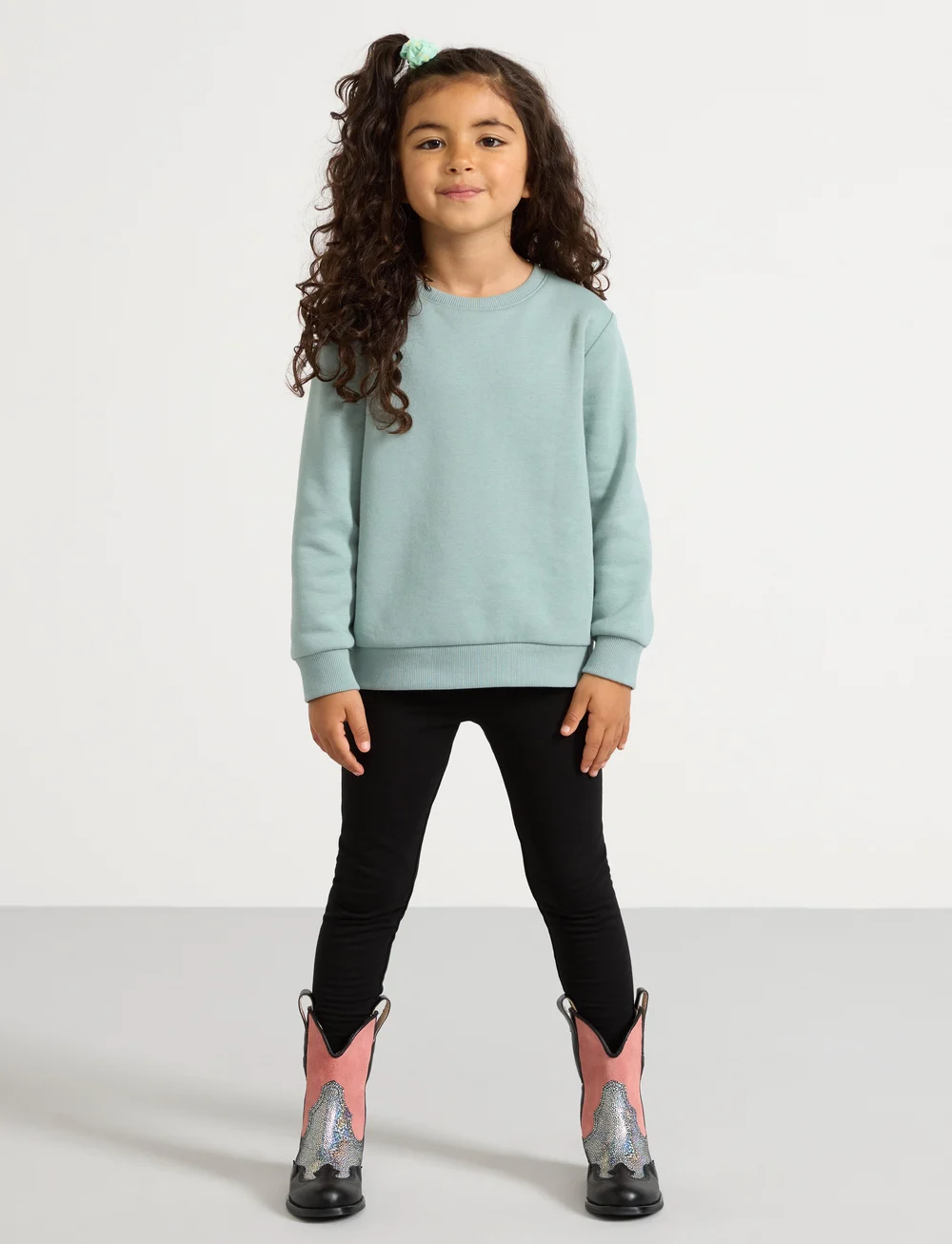 Lindex - Leggings brushed inside basic - leggings - black - 0