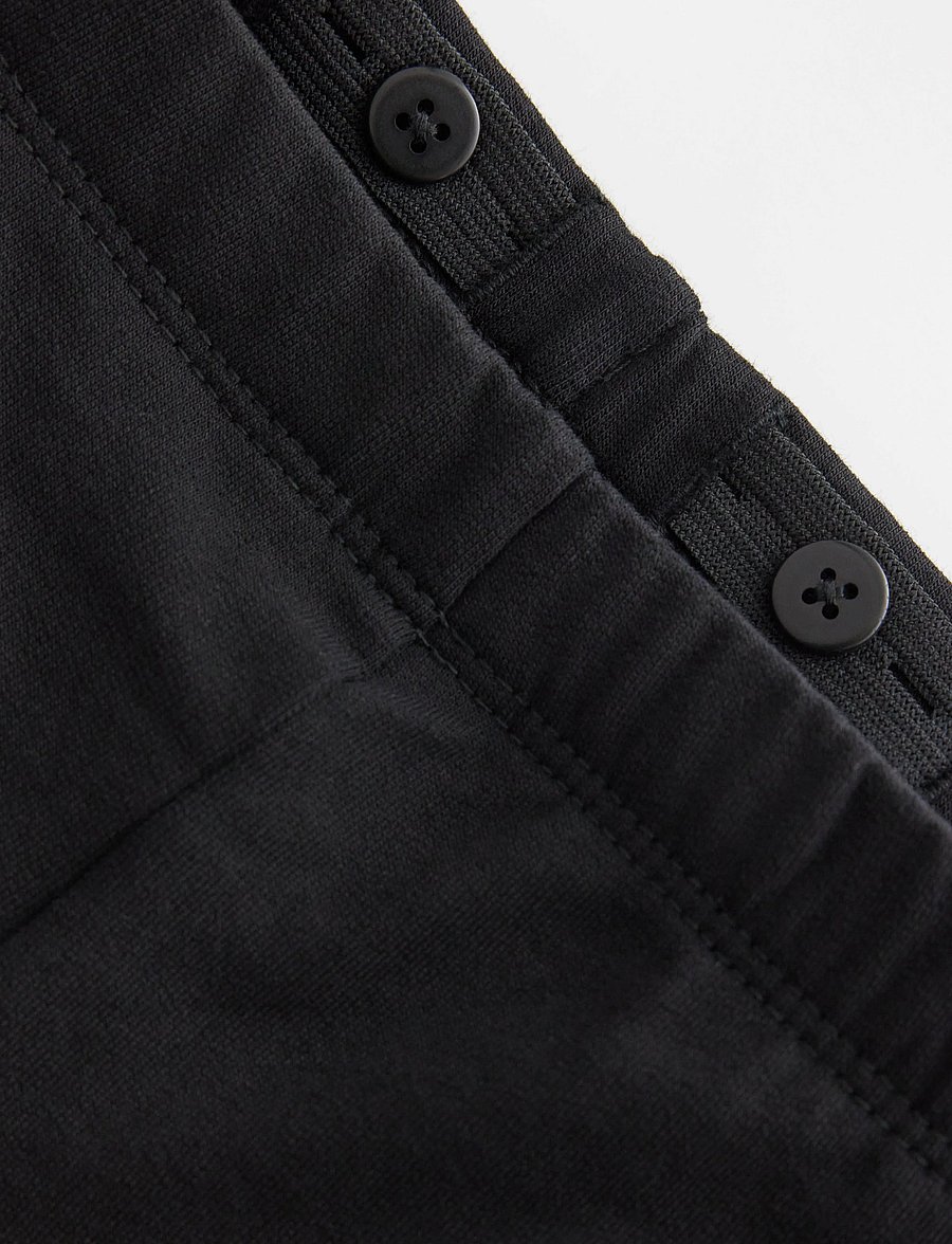 Lindex - Leggings with brushed inside - tamprės - black - 5