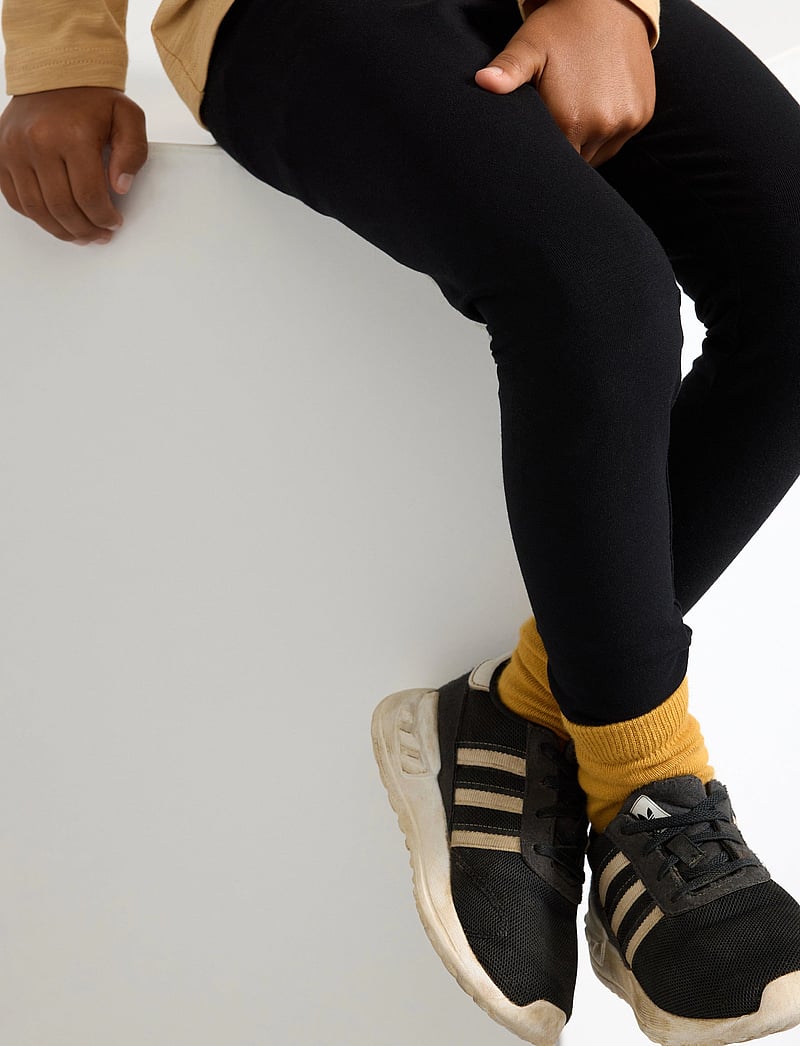 Lindex - Leggings solid basic SJ - retuusid - black - 4