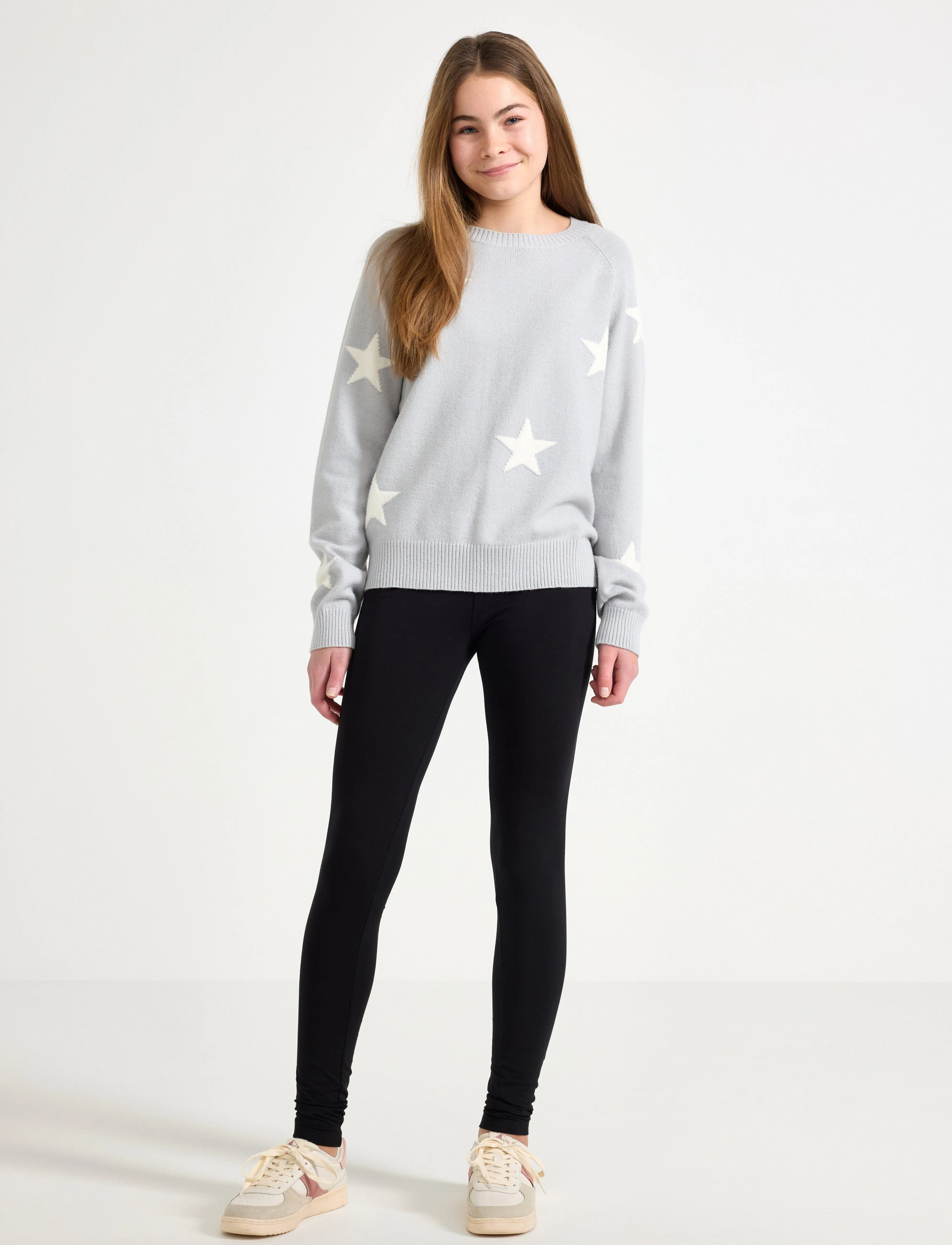 Lindex Leggings, Børn, Leggings, Sort, Str: 170