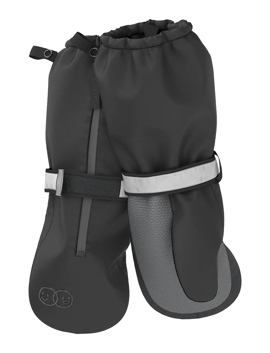Lindex - Mittens Kids Performance Wear - neperšlampamos pirštinės - black - 0