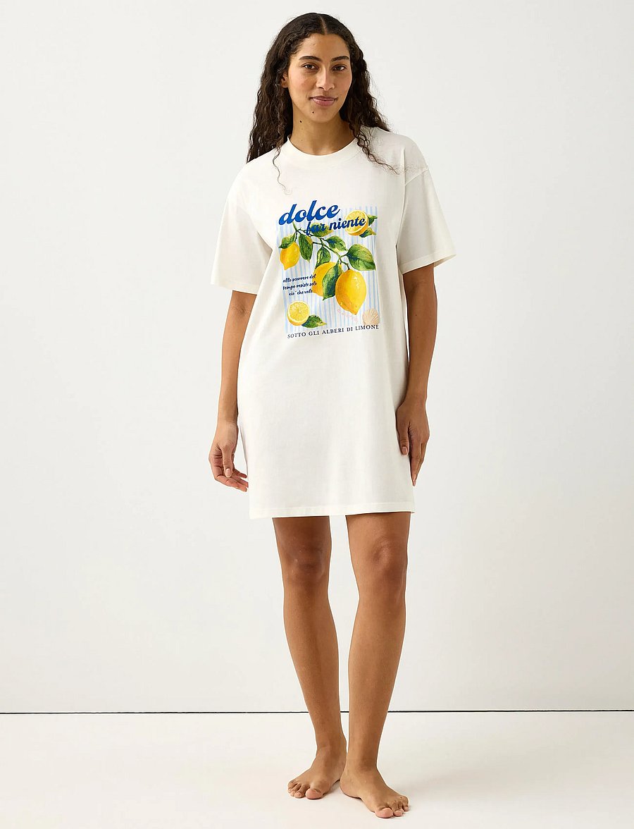 Lindex - Nightdress - Öösärgid - light yellow - 0